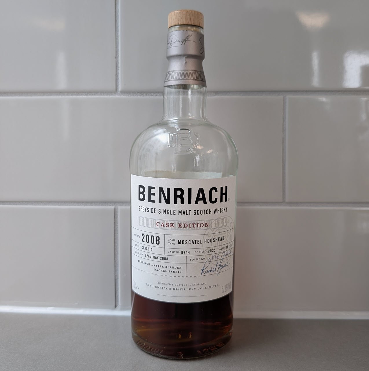 BenRiach 2008 16 YO Cask Edition #8744