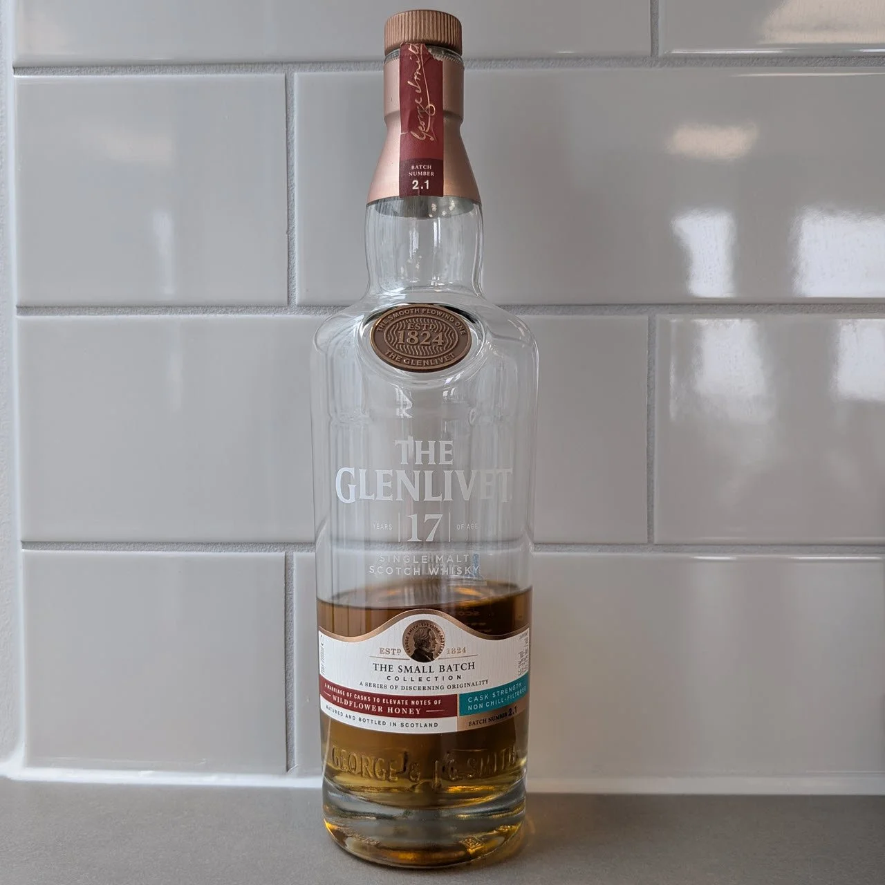 Glenlivet 17 YO The Small Batch Collection (Batch number 2.1)