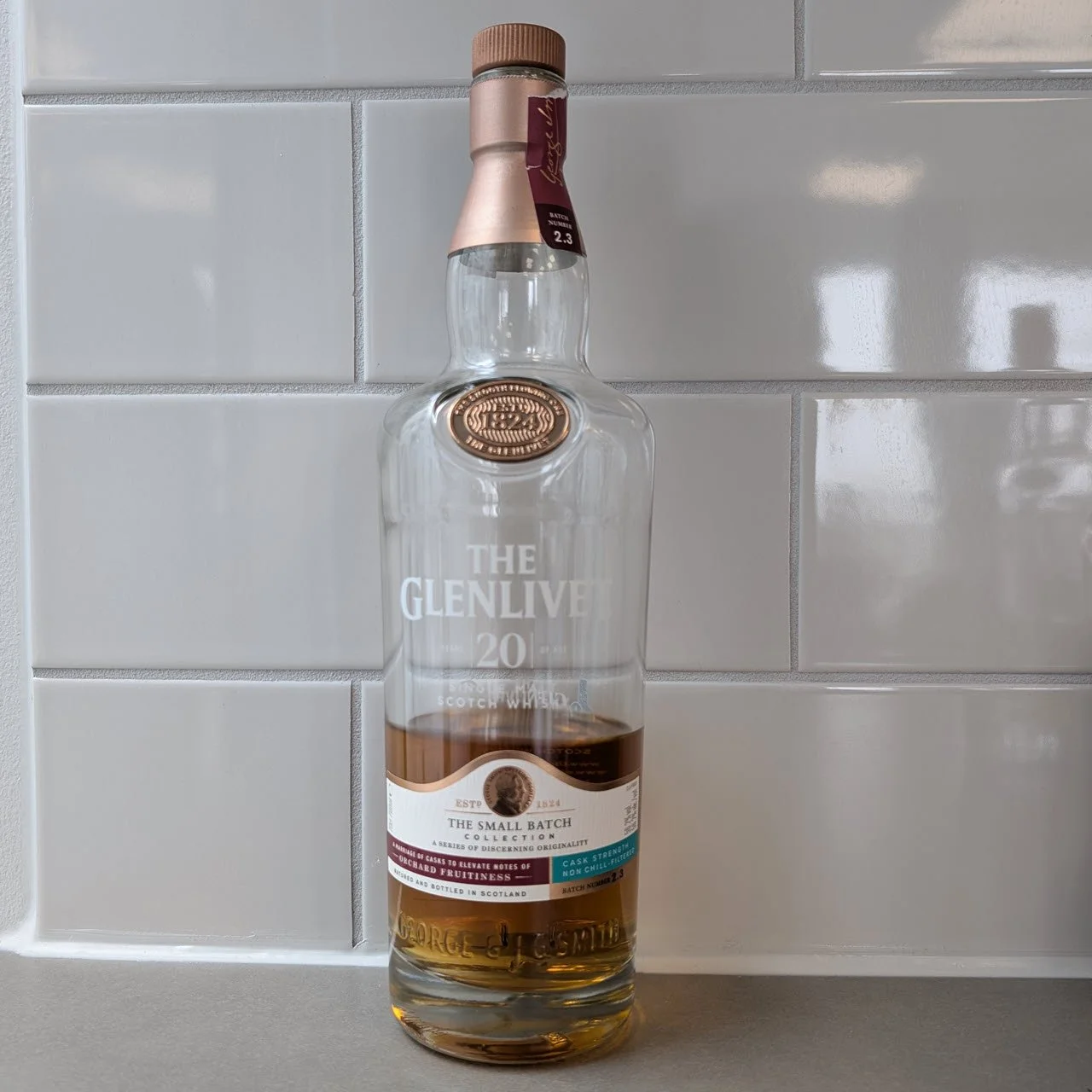 Glenlivet 20 YO The Small Batch Collection (Batch number 2.3)