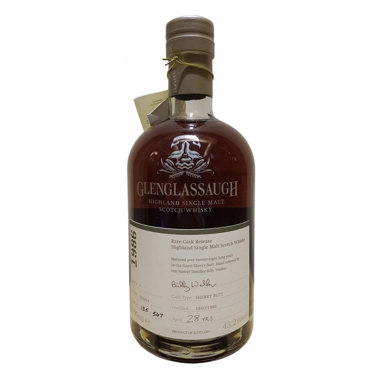 Glenglassaugh 1986 Rare Cask Release