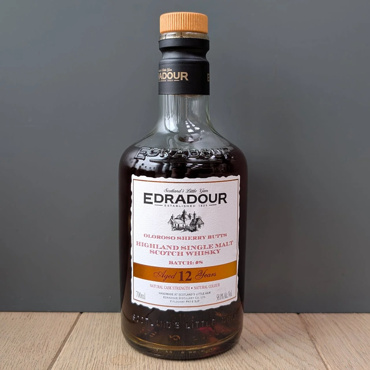 Edradour 12 YO Cask Strength Batch #8