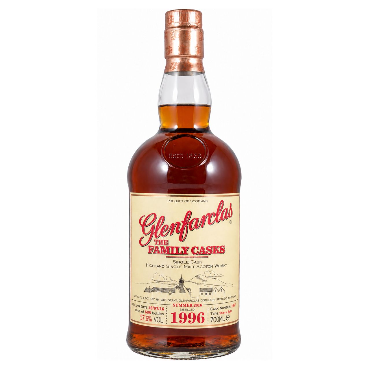 Glenfarclas 1996 The Family Casks (S16)