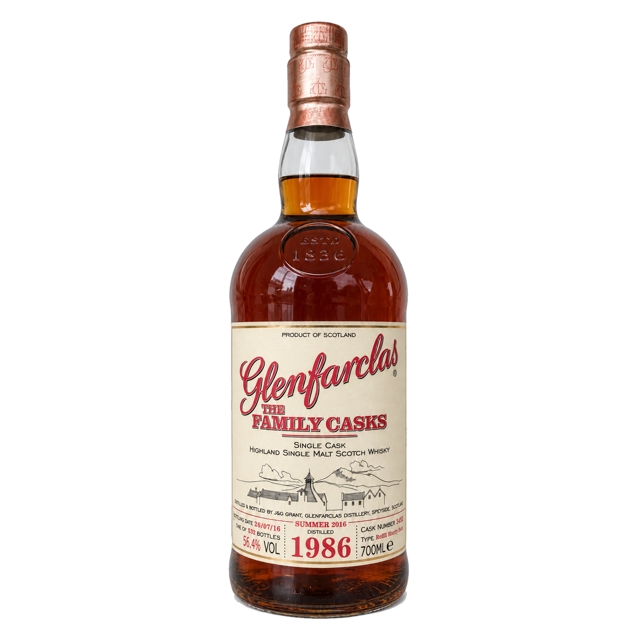 Glenfarclas 1986 The Family Casks (S16)