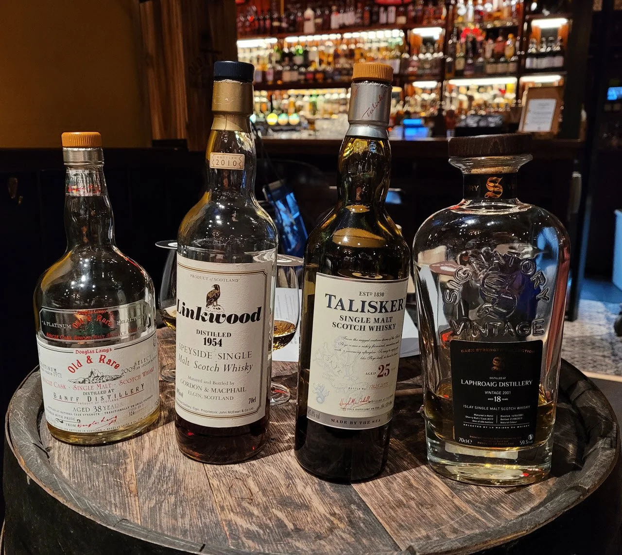 Savoring the Past: A Super Tasting of Rare and Vintage Single Malts