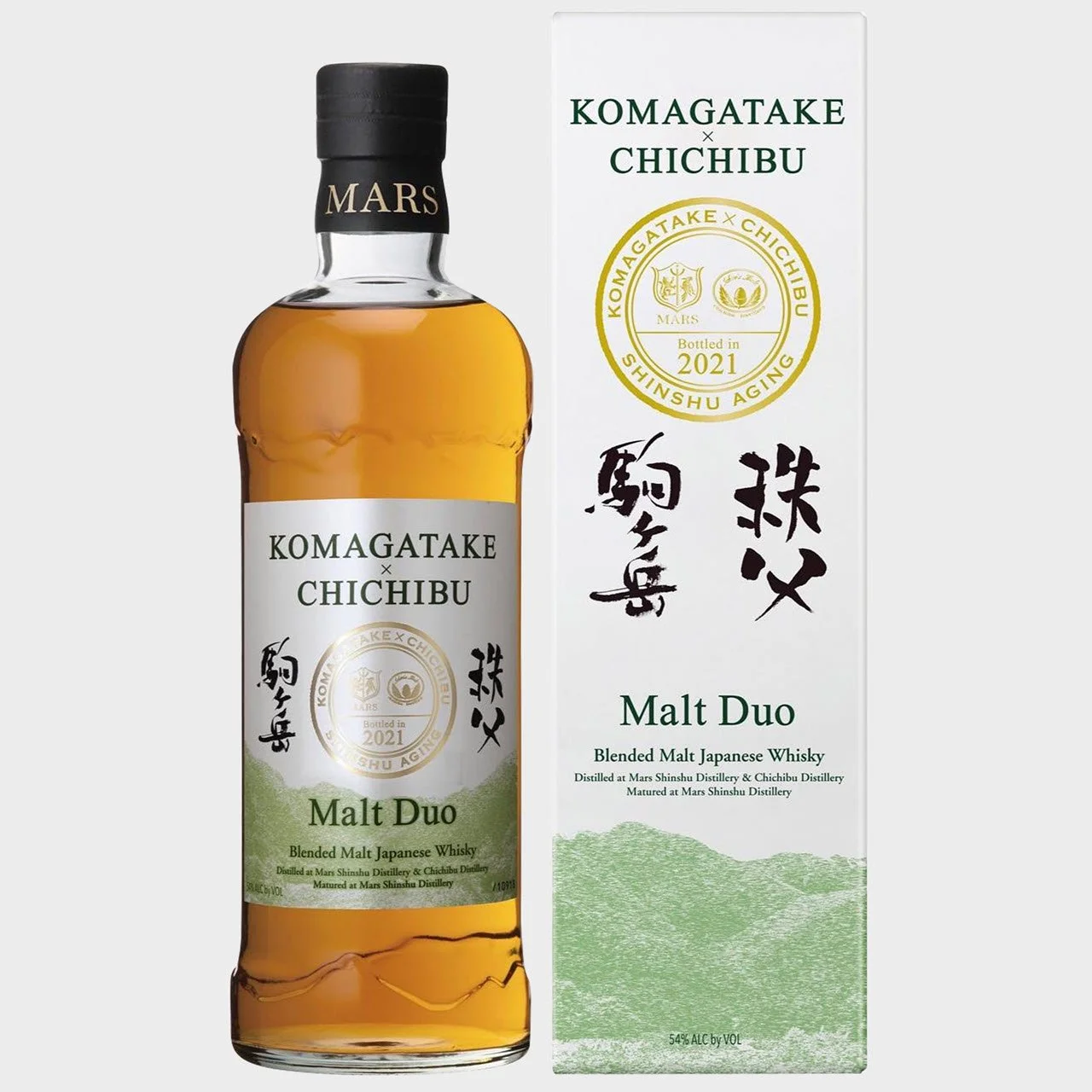 た*し様 KOMAGATAKE x CHICHIBU Malt Duo Mars Komagatake x Chichibu - Malt Duo — Whisky Saga