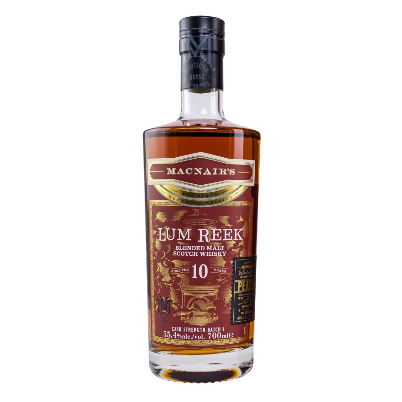 MacNair’s Lum Reek 10 YO Cask Strength Batch 1