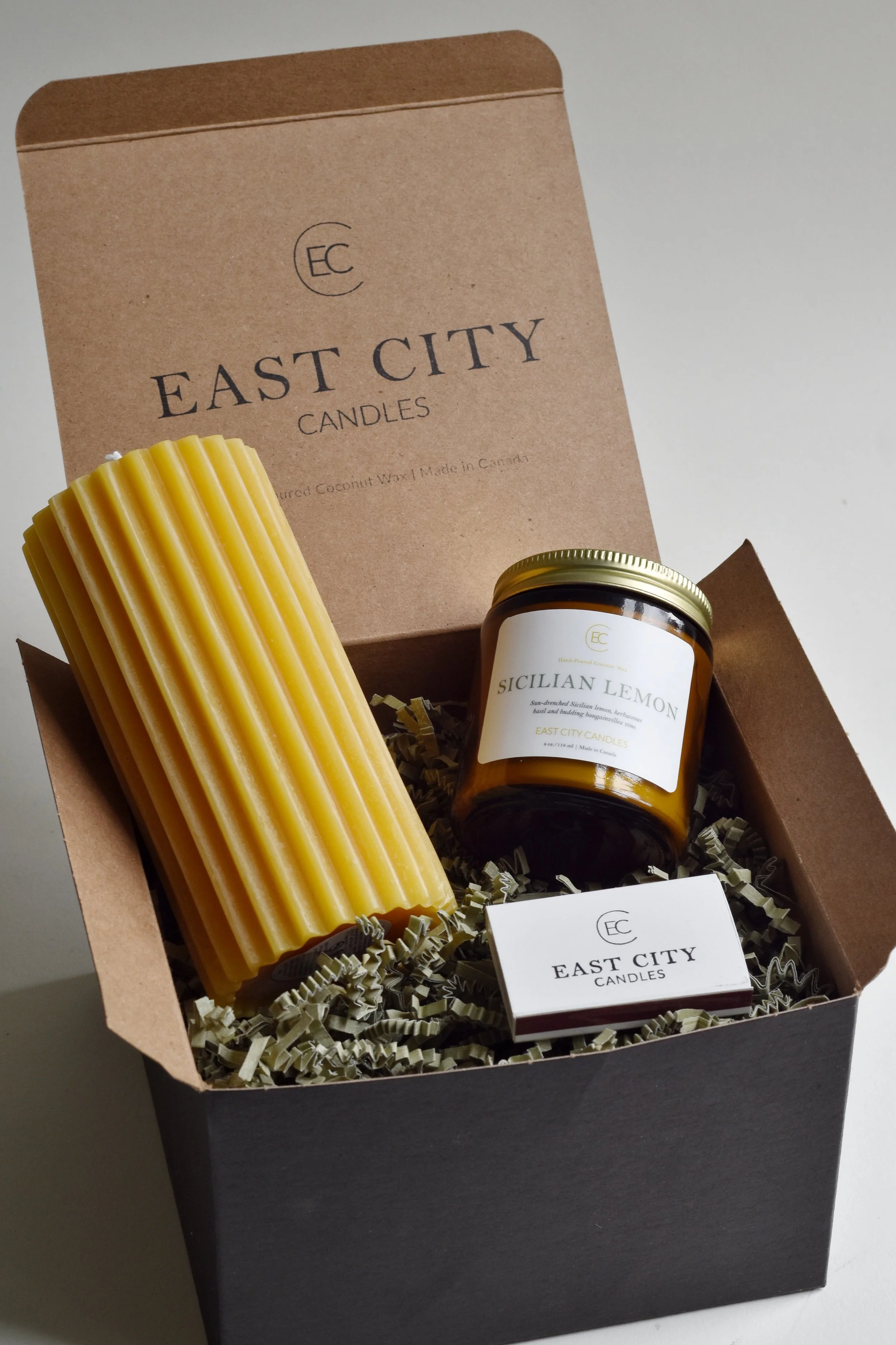 East City Candles. Canadian Made Soy Candles. Wholesale Candles Canada.