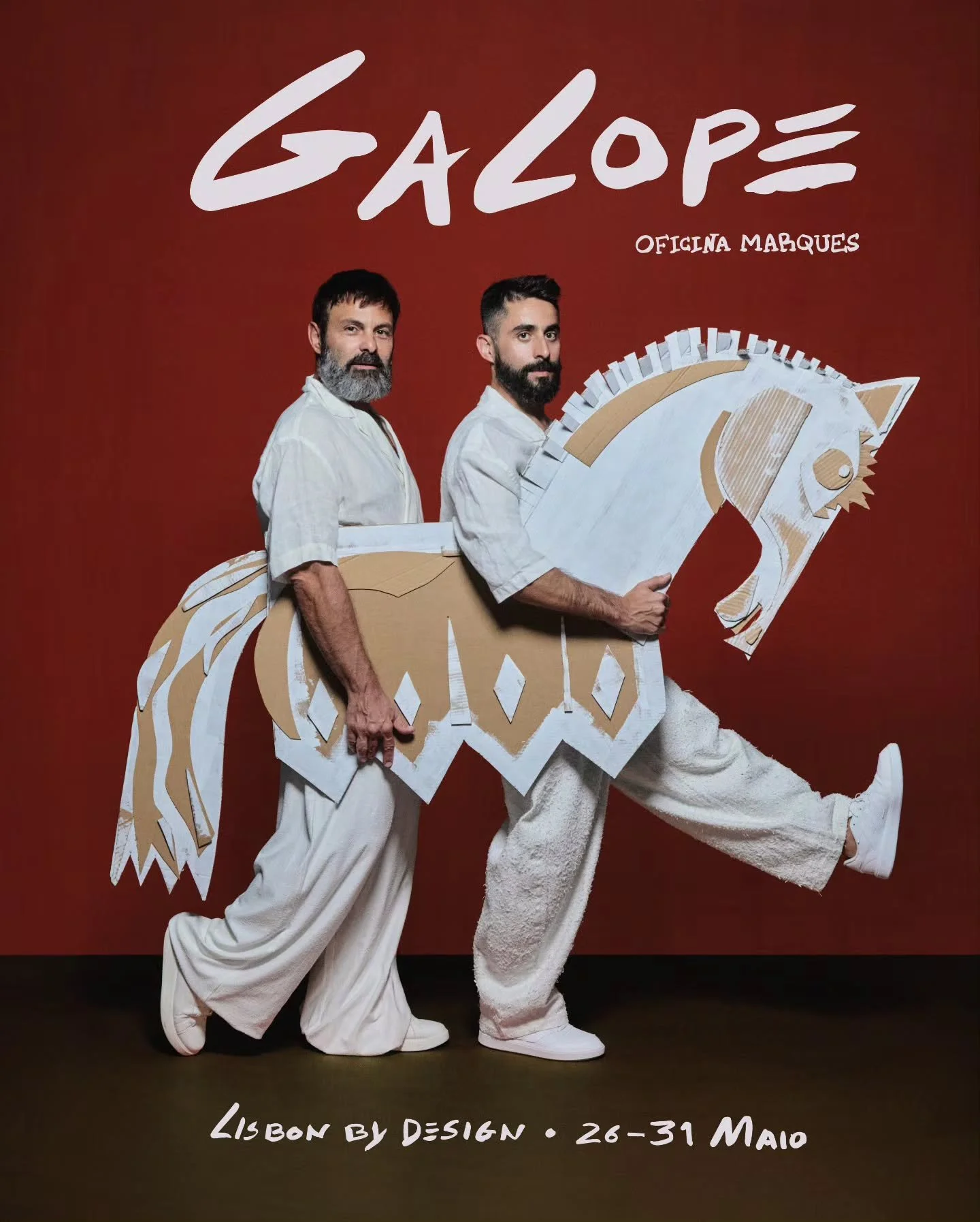 Galope 🐎 Nova cole&ccedil;&atilde;o de obras in&eacute;ditas apresentada na @lisbonbydesign de 26 a 31 de Maio
🐎🐎
LISBON BY DESIGN FAIR 2026
📍 Palacete Gomes Freire, Lisboa

⭐️🔥
Fotografia: @andy_dyo
Styling: @mynameislucasluz

#oficinamarques 
