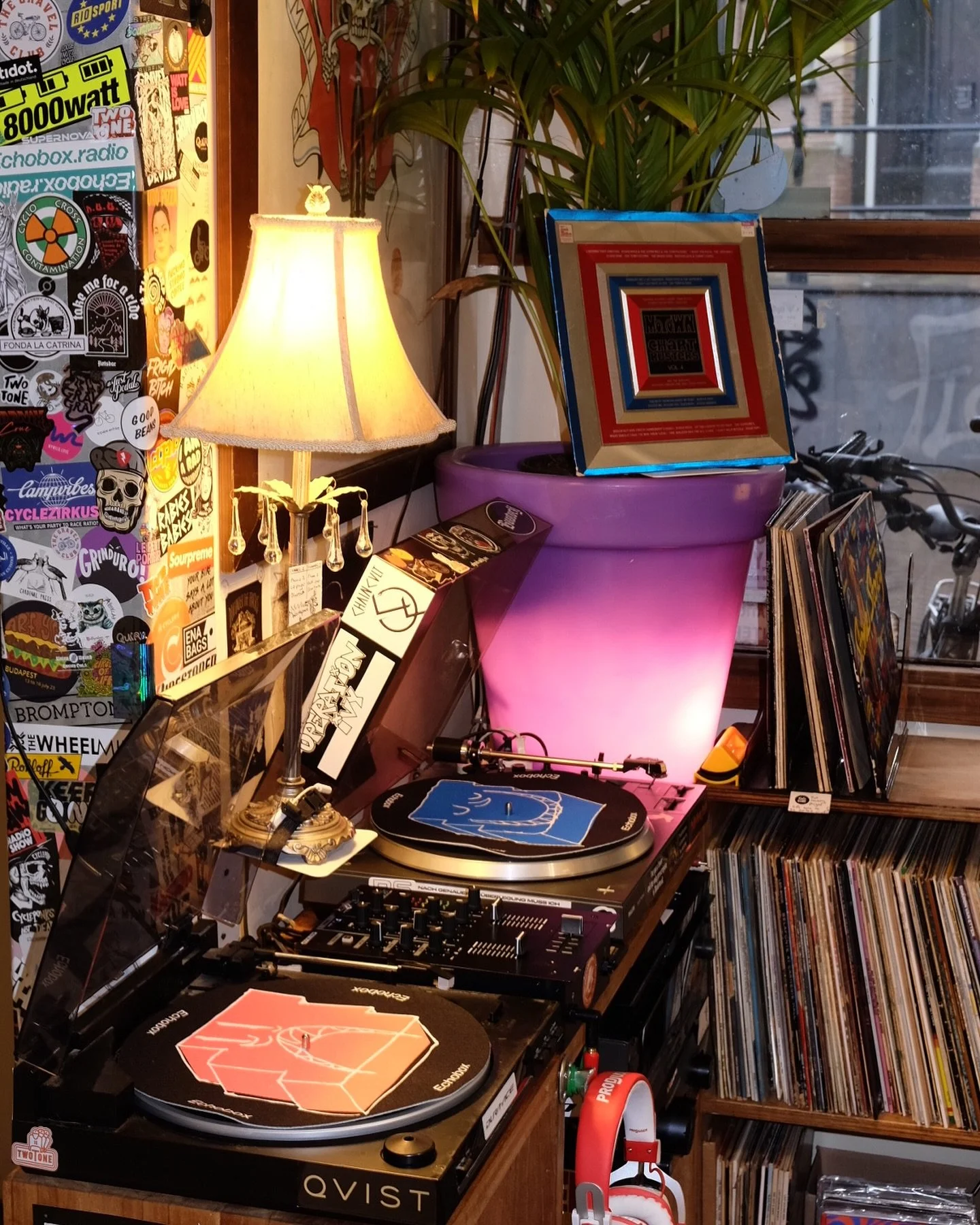 New @echoboxradio slip mats! 

Get yours at their studio near Westerpark!

#echoboxradio #workspace6 #workspacesix