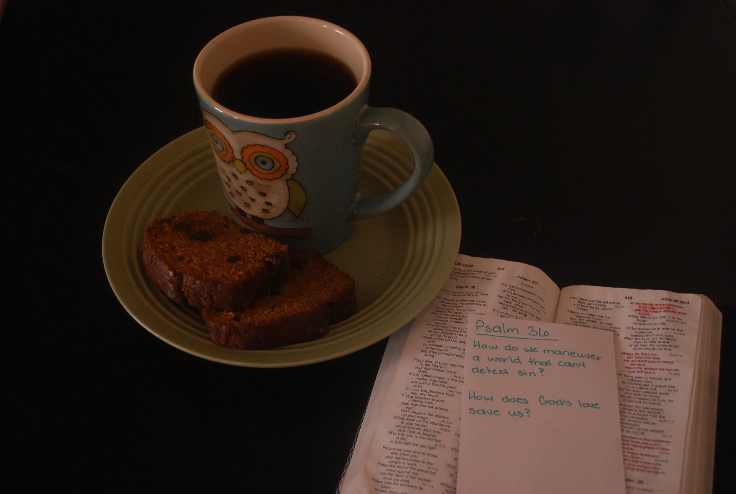 Sit with a Psalm: Psalm 36