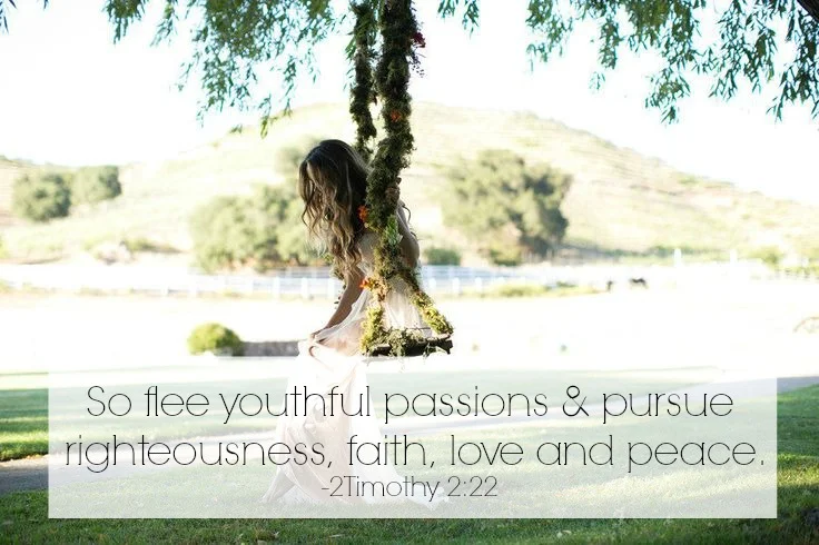 Youthful passions, lusts & indiscretions