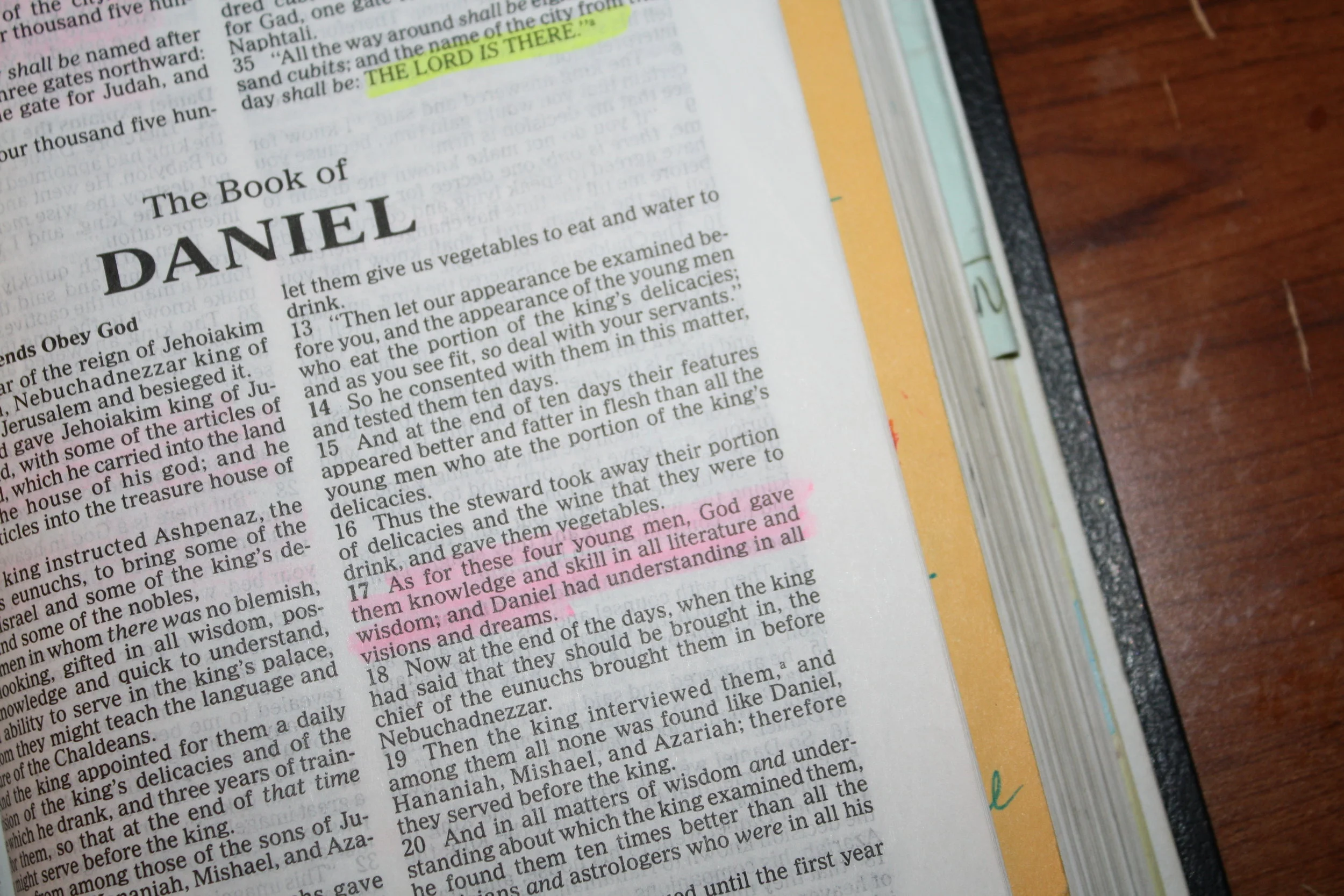 Three Lessons From the Book of Daniel