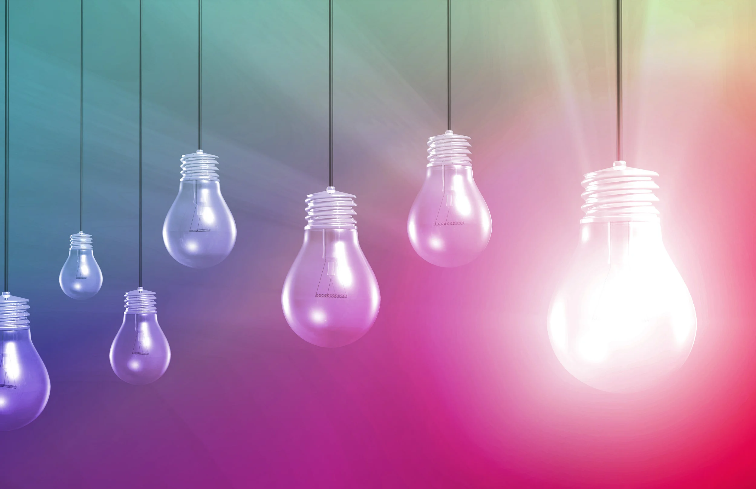 In a World of Glow Sticks, Be a Light Bulb!