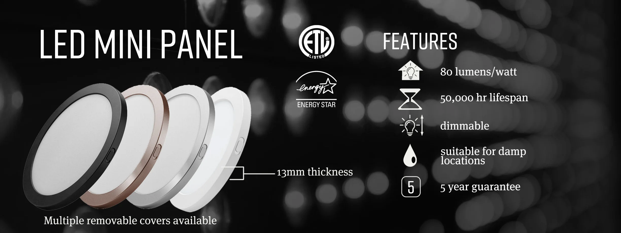 Led Panel Light Face LED Panel Light — SLIMLINE LED