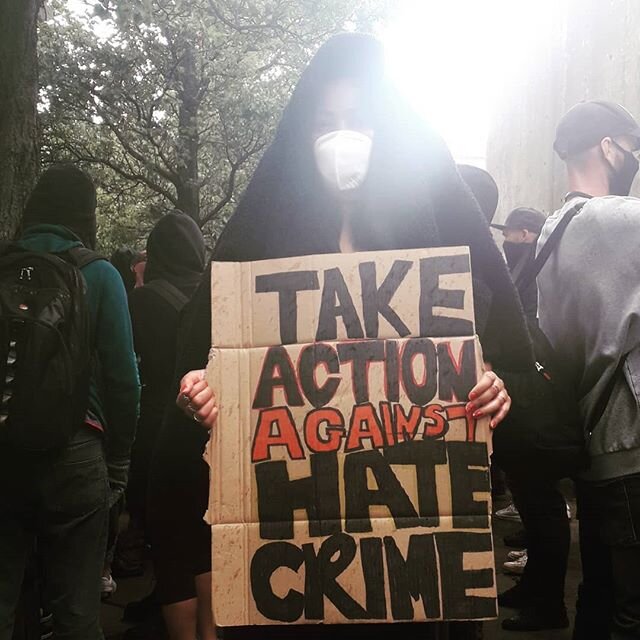 Thank you Thank you Thank you to the inspiring young people who spoke today and @manchestermarch who organised the #BlackLivesMatter✊🏾 protest today in MCR.  Im protecting my hair under my coat here (!) but my voice was loud and and i felt every wor