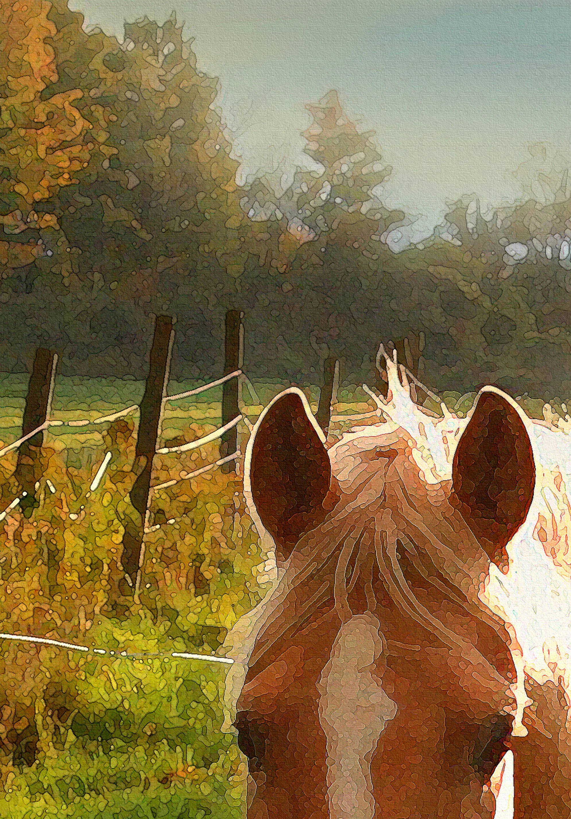 Detail: To the Barn