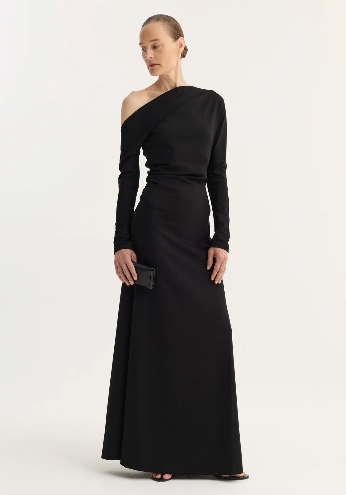 Róhe. Twisted Jersey dress