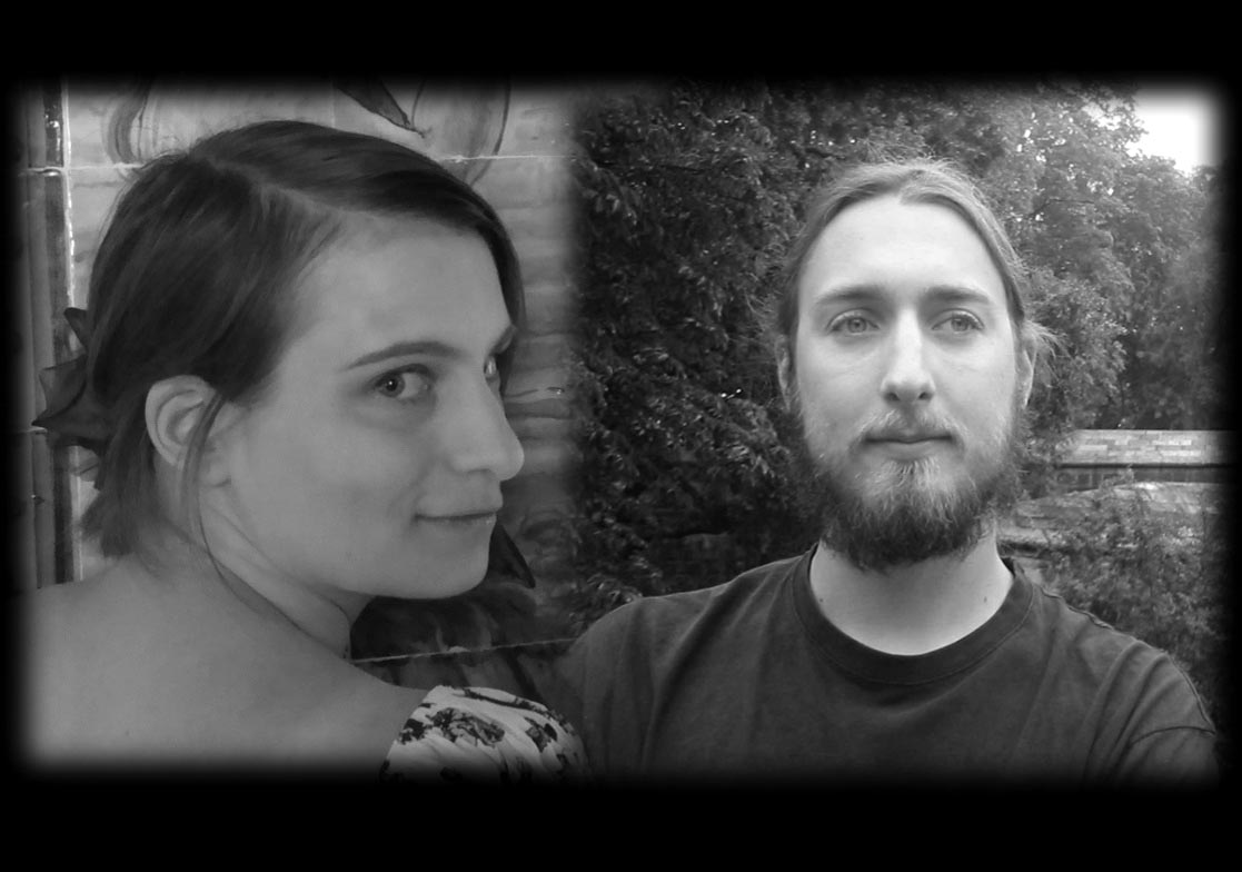 MaerenKabinett - Die Schauspieler Lukas Siegemund und Franziska Baumann. Foto: Franziska Baumann.