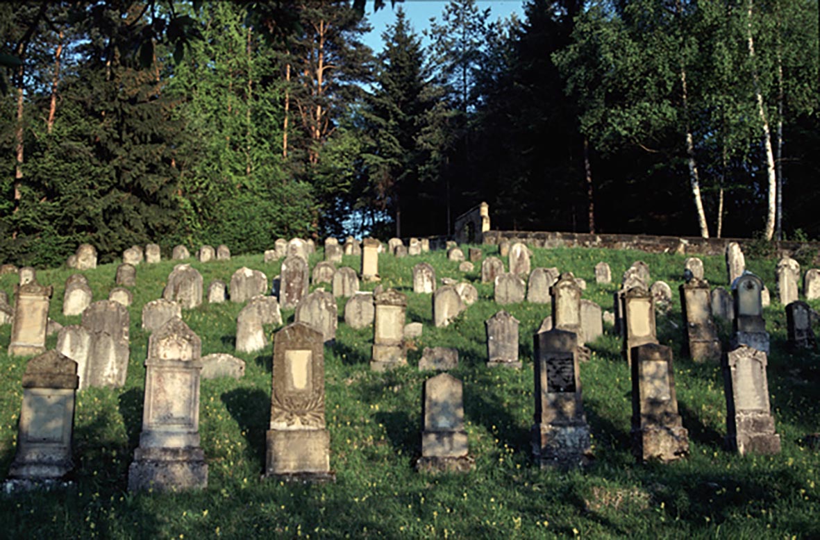 Jüdischer Friedhof Ermreuth. Foto: Alexander Nadler