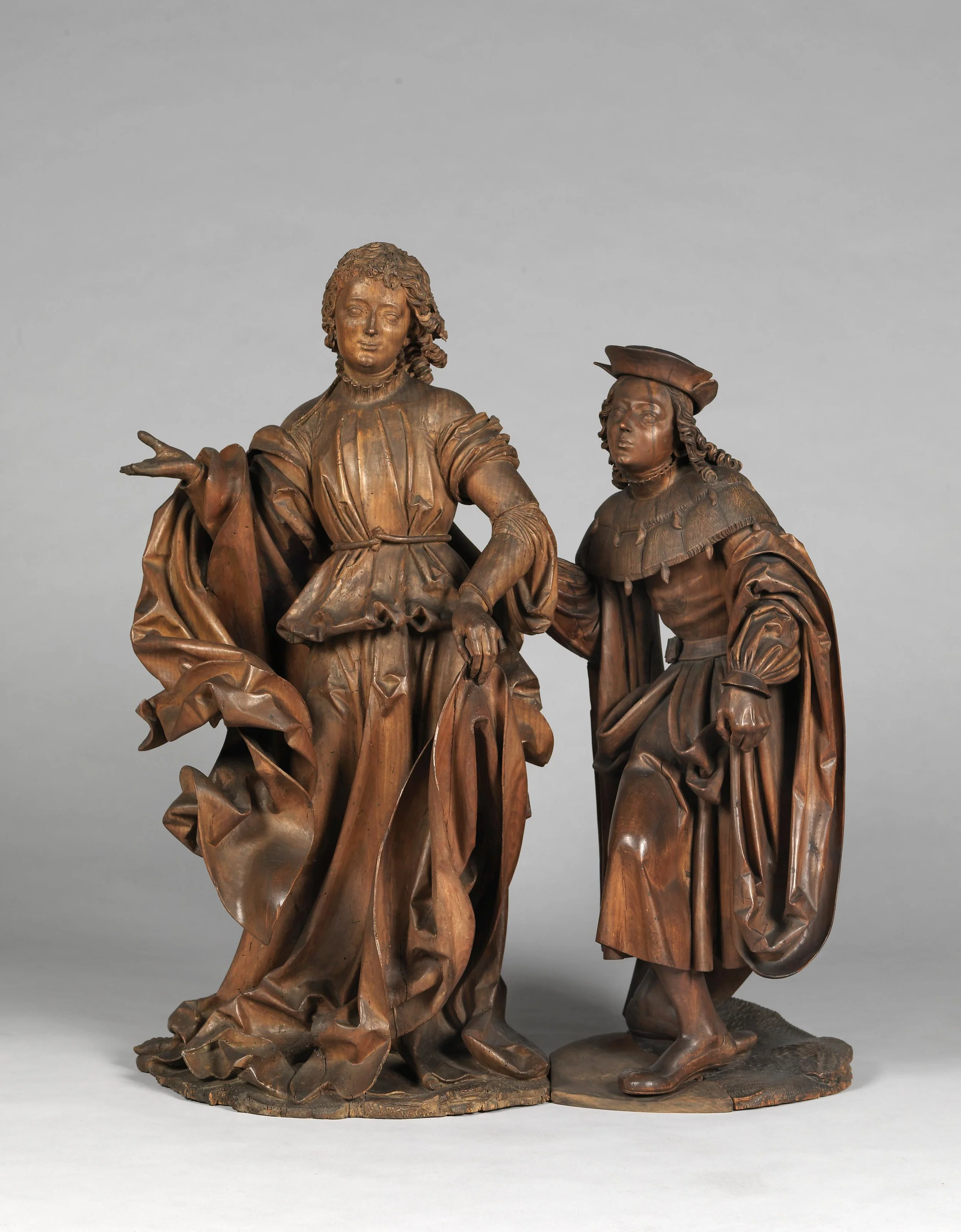 Veit Stoß: Raphael und Tobias, 1516. Foto: Germanisches Nationalmuseum