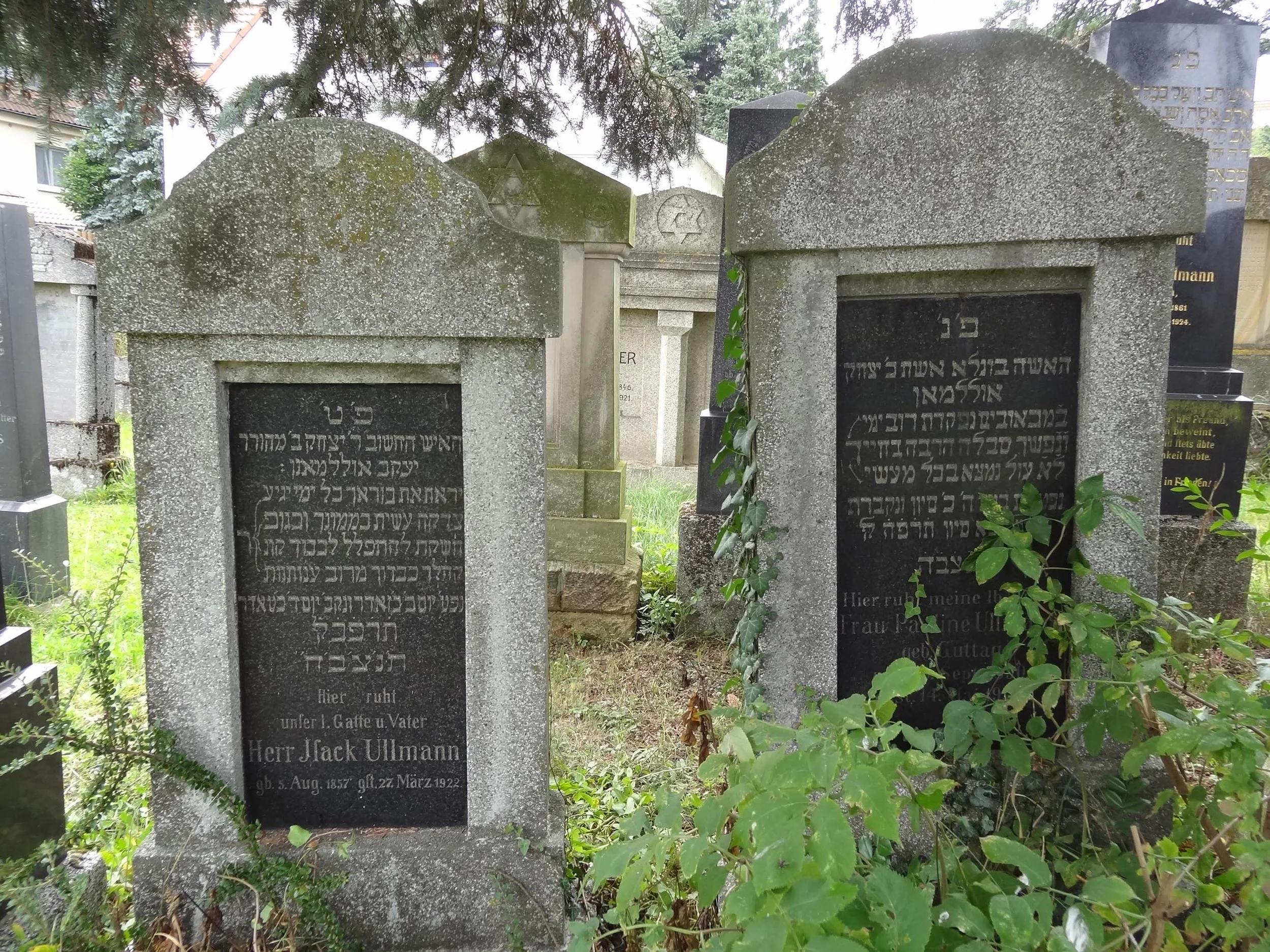Im Jüdischen Friedhof 3 in Schnaittach. Foto: Birgit Kroder-Gumann