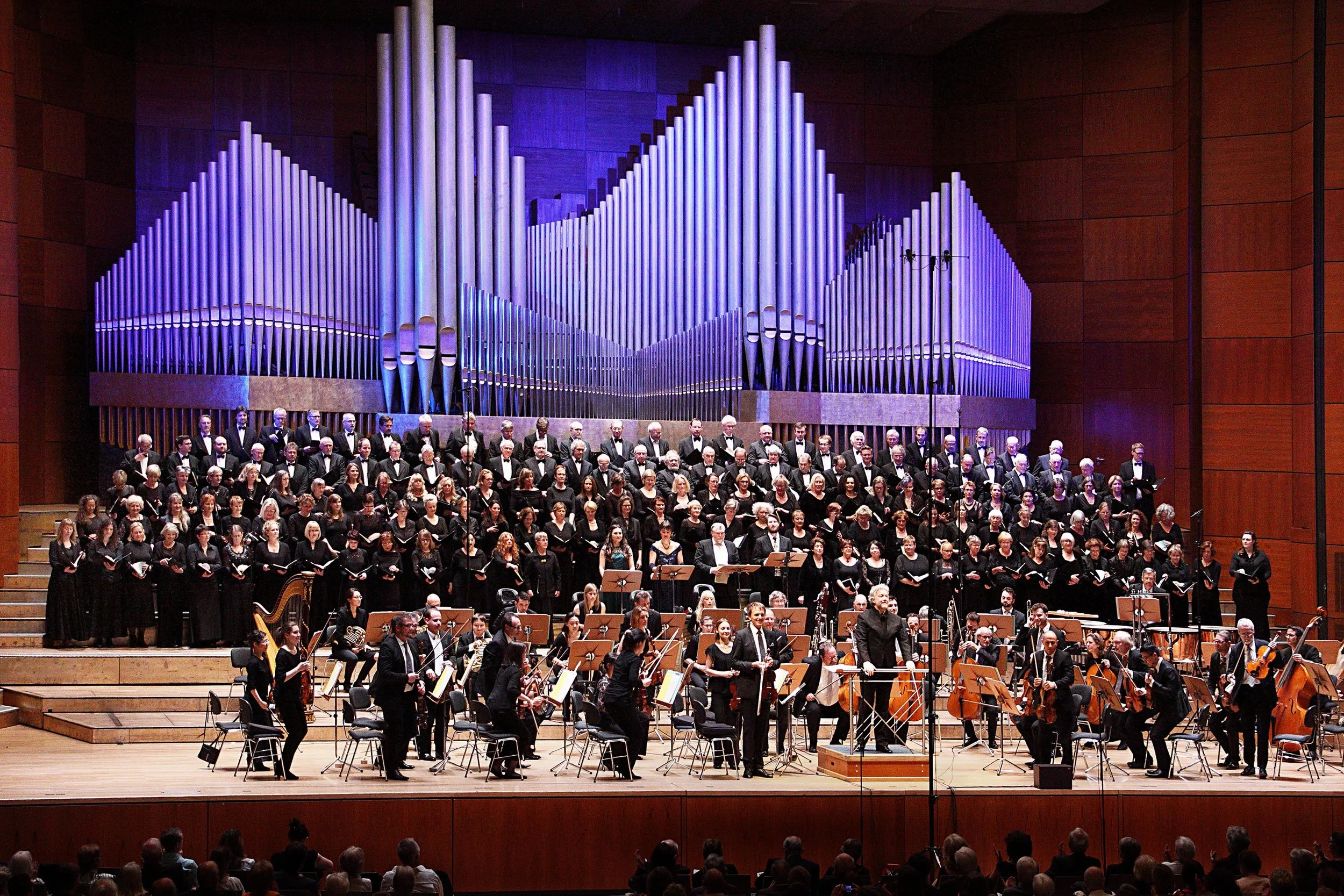 HSC und Het Haags Toonkunstkoor 22.4.2018 „Missa solemnis“ Foto: Dorothea Wenzel