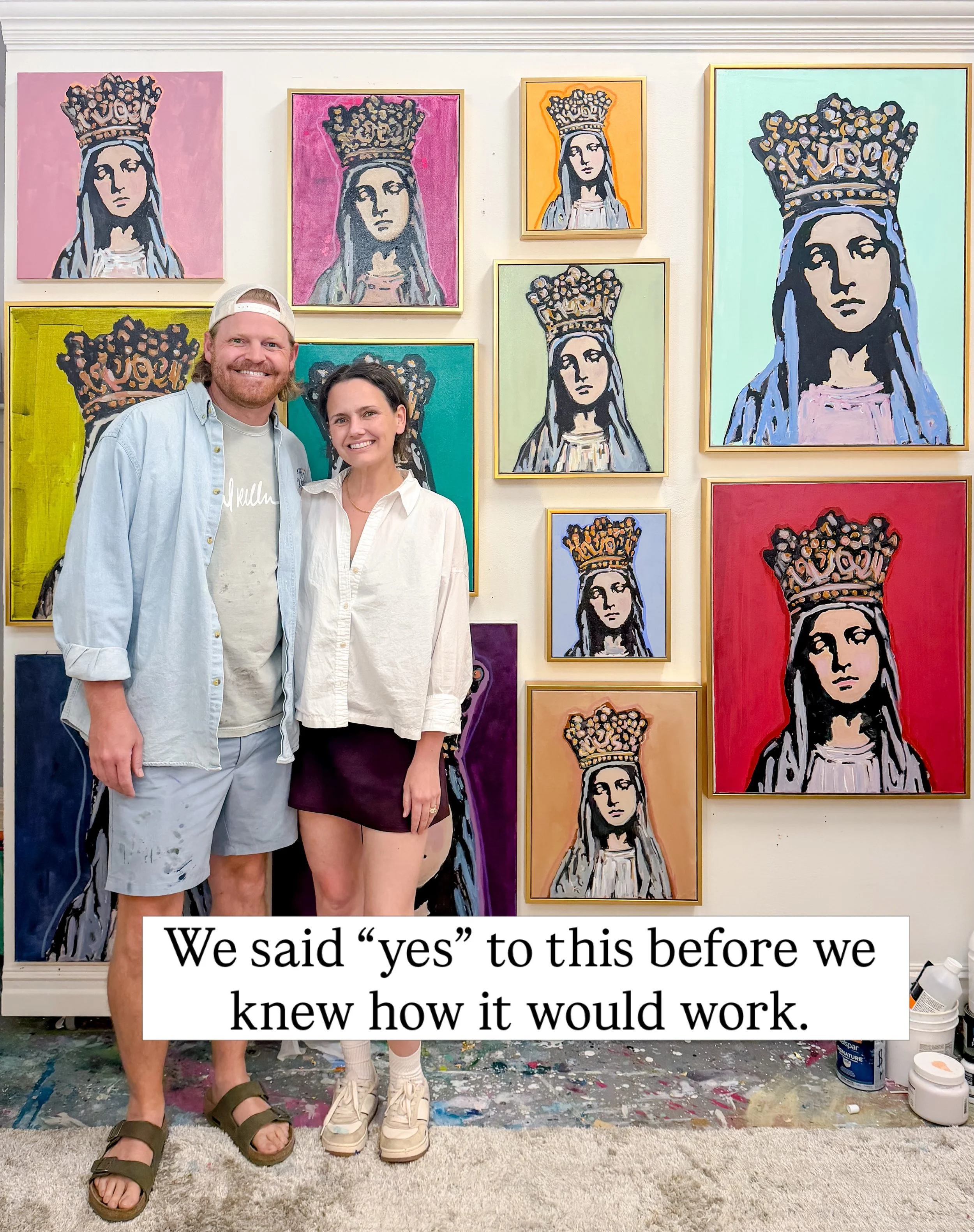 We didn&rsquo;t build this overnight.

We built it in the in-between.
Between &ldquo;we have no idea what we&rsquo;re doing&rdquo;
and &ldquo;this might actually work.&rdquo;

Working with your spouse isn&rsquo;t always easy but neither is building a