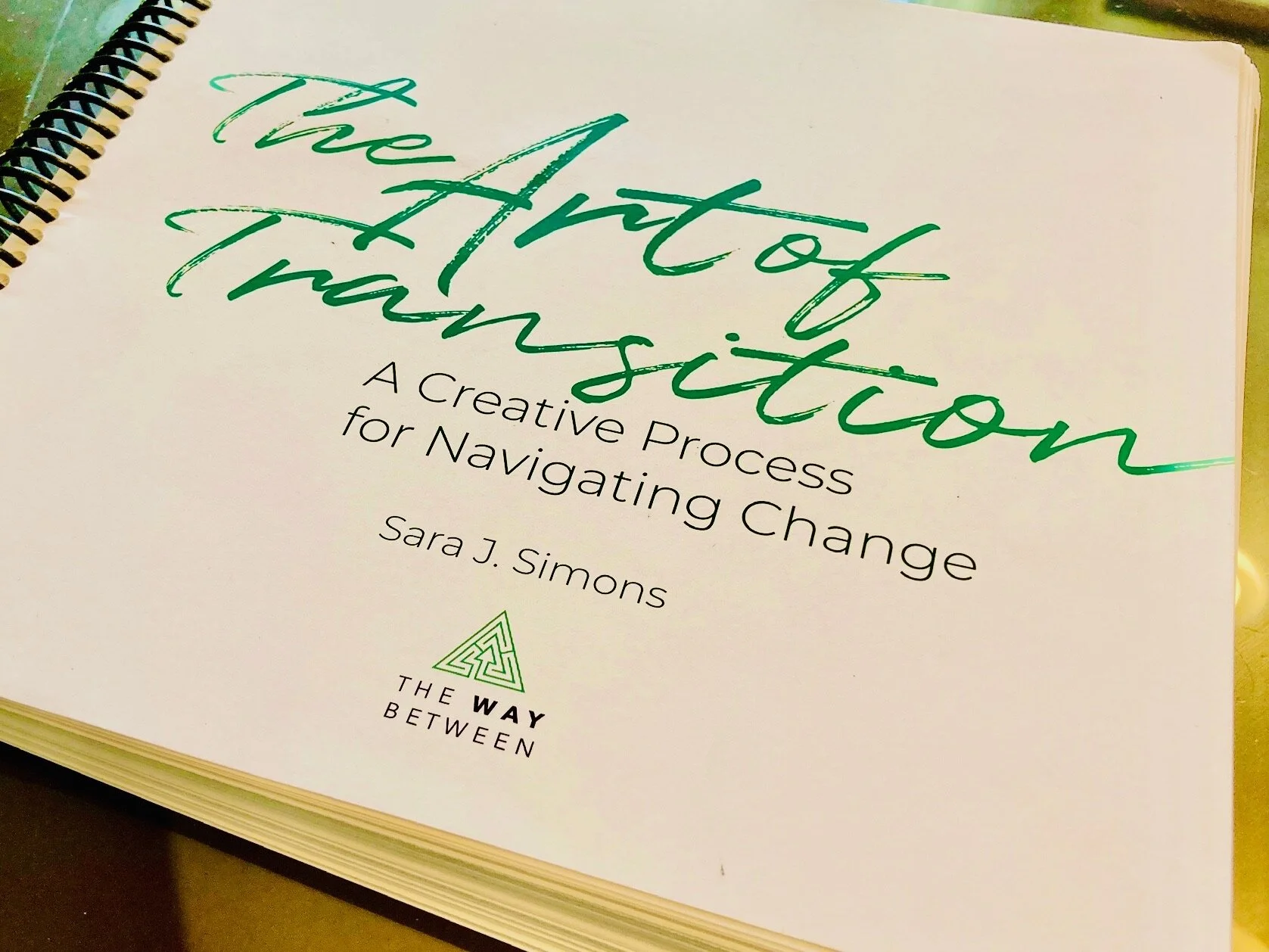 The Art of Transition workbook (digital copy)