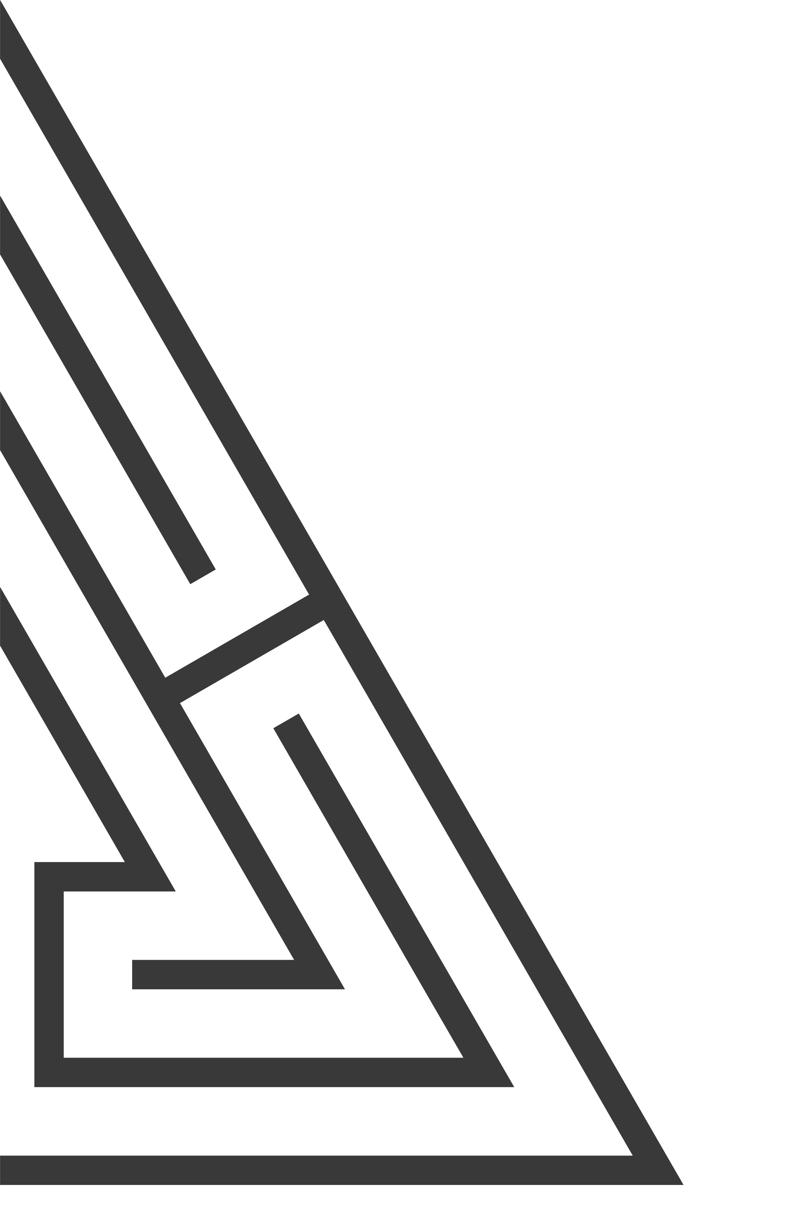 Black and white schematic diagram of a skatepark featuring a ramp, steps, and a curved surface.