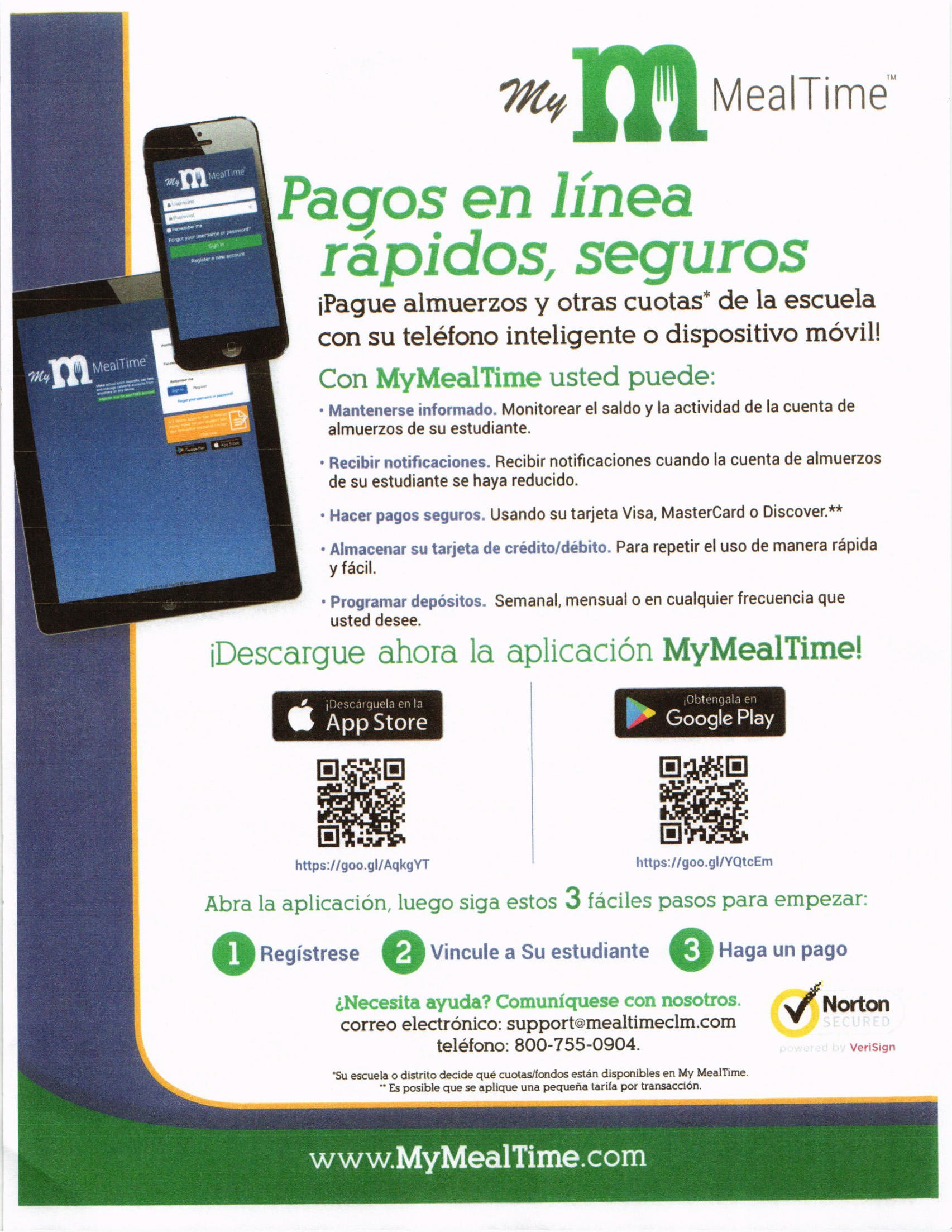 Pay Meals on Line — Booker ISD
