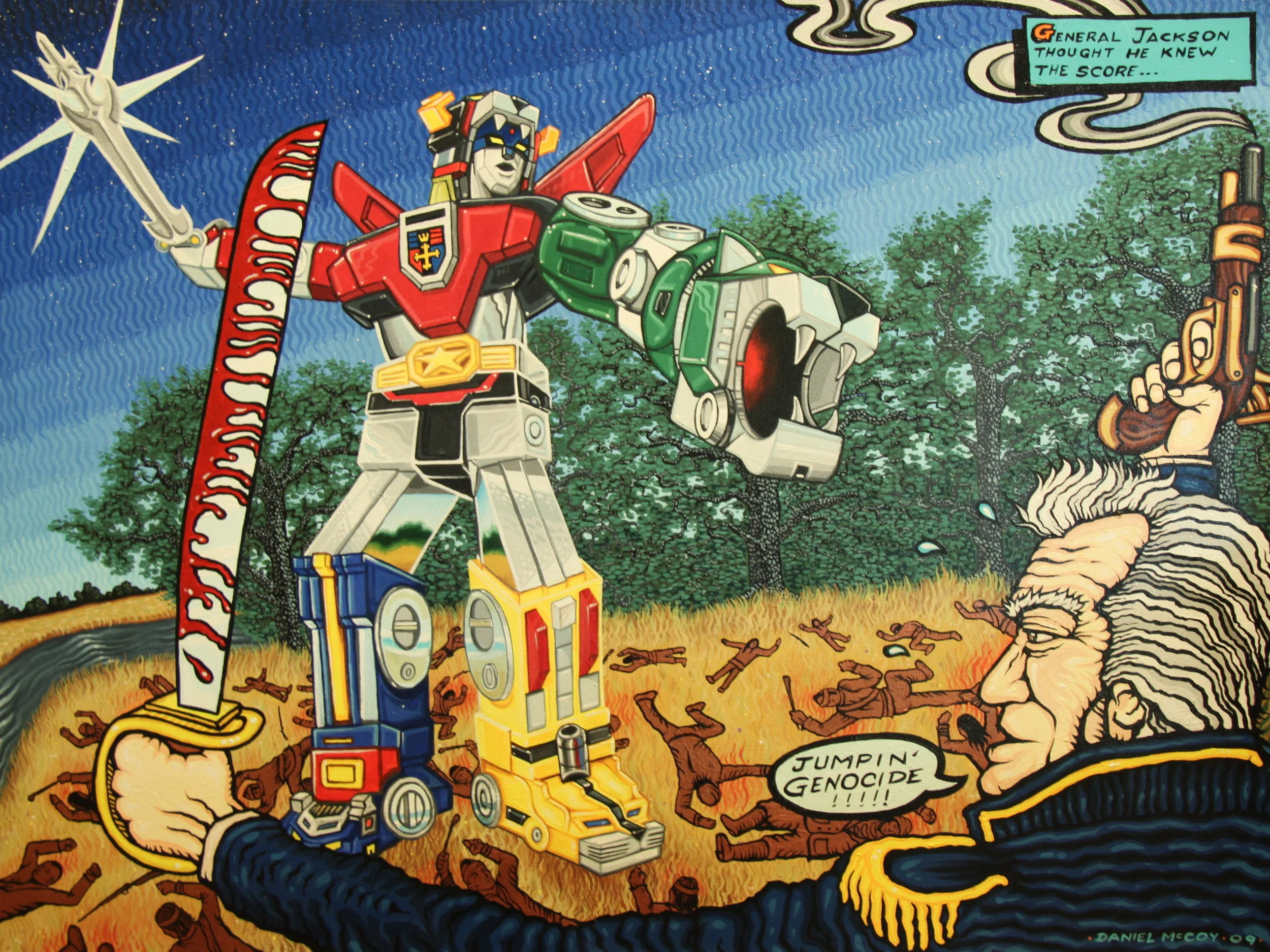 Andrew Jackson vs. Voltron