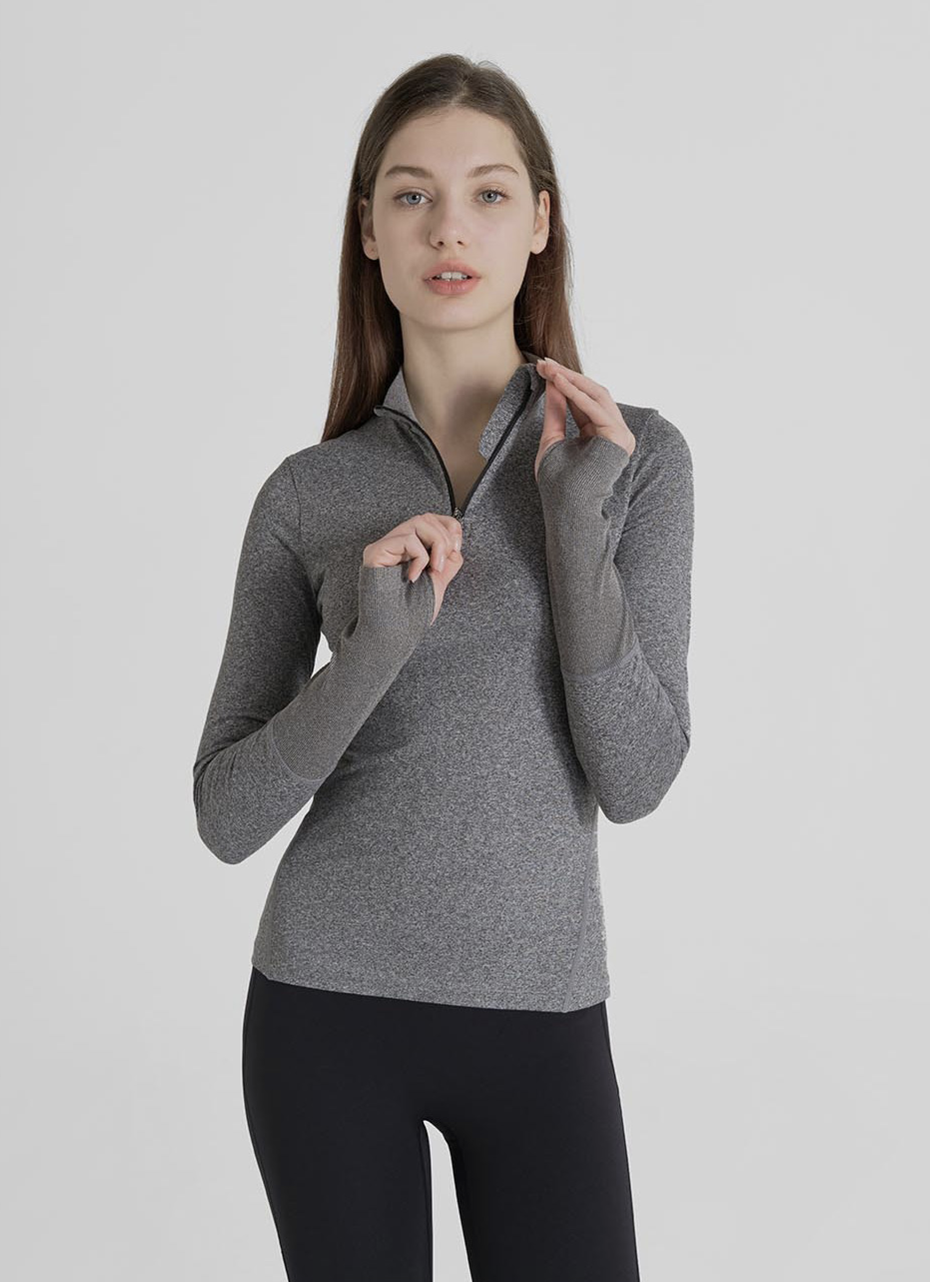 Heather Grey Long Sleeve Wear