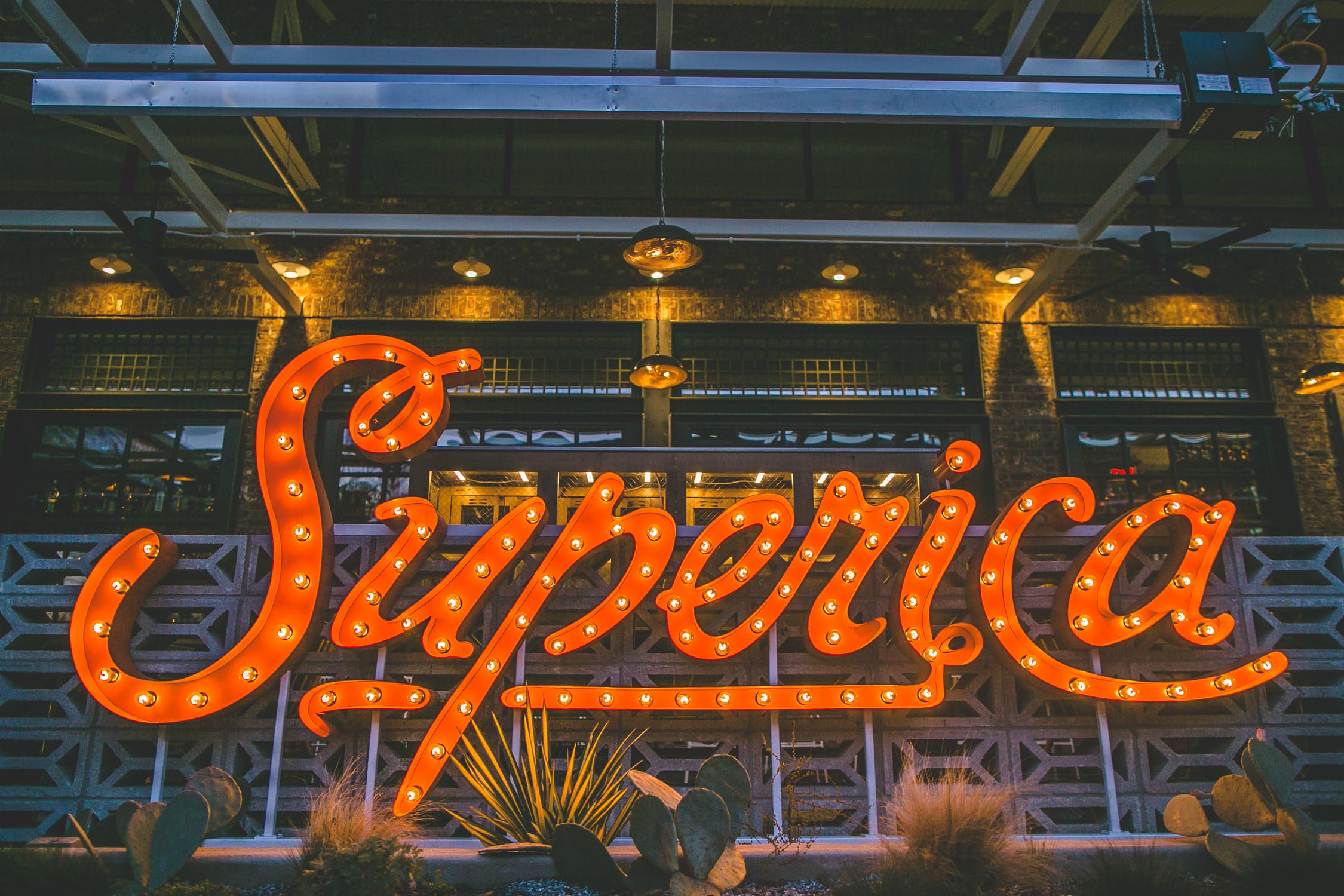 Superica-Atlanta-Orange-Sign-Erik-Meadows