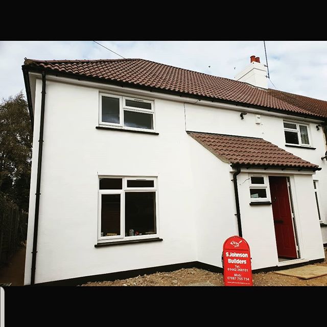 Double storey extension and front porch and all internal work completed. #homeimprovements  #extenstions #design #builders #construction