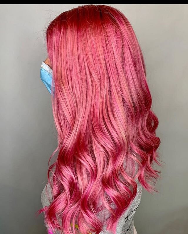 Watermelon sugar high! 🍉 
Abbey on Hair 
#studio32 #pulpriot #pulpriothair #pulpriotisthepaint #pinkhair