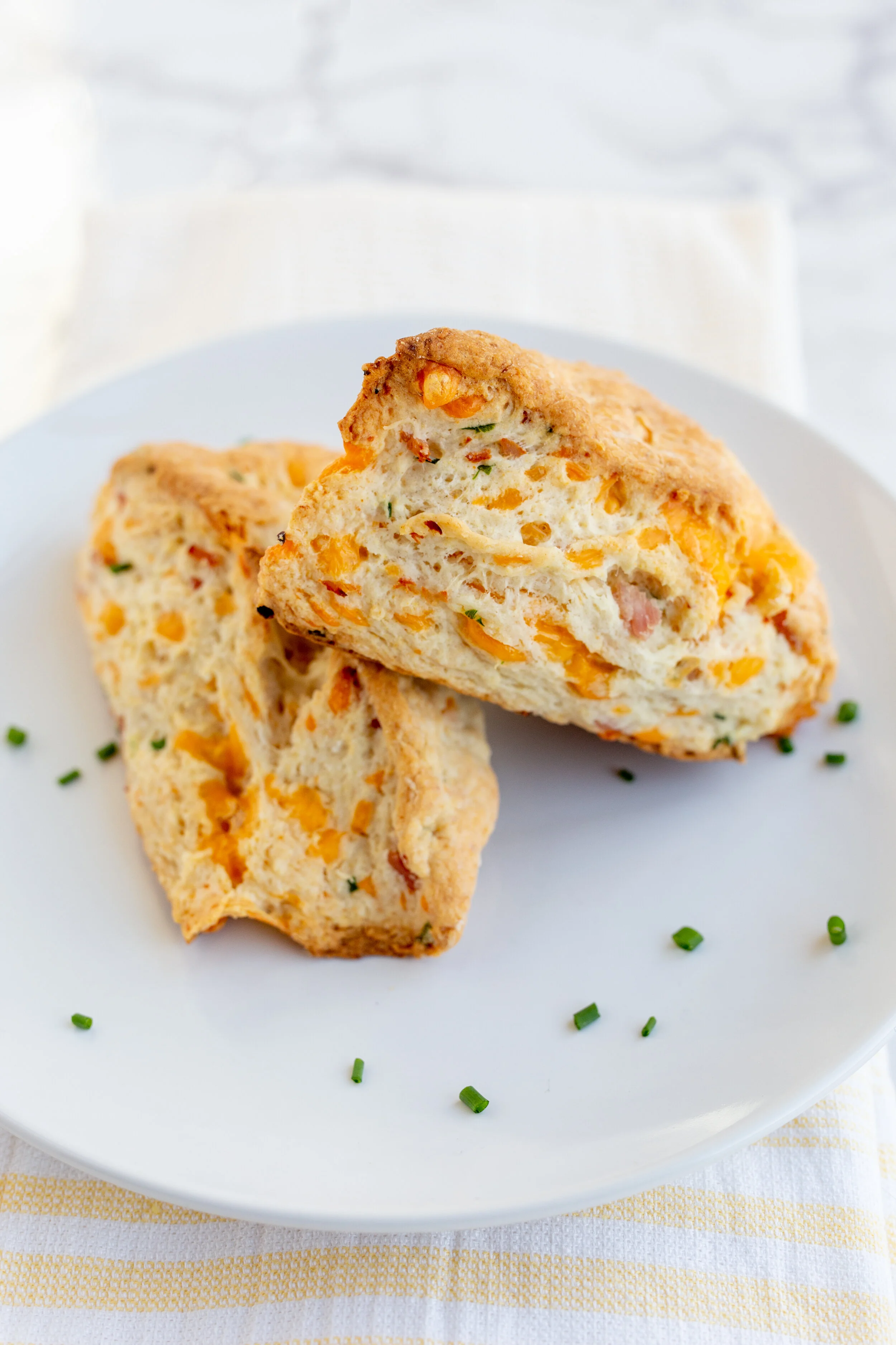 Ham + Cheese Scone