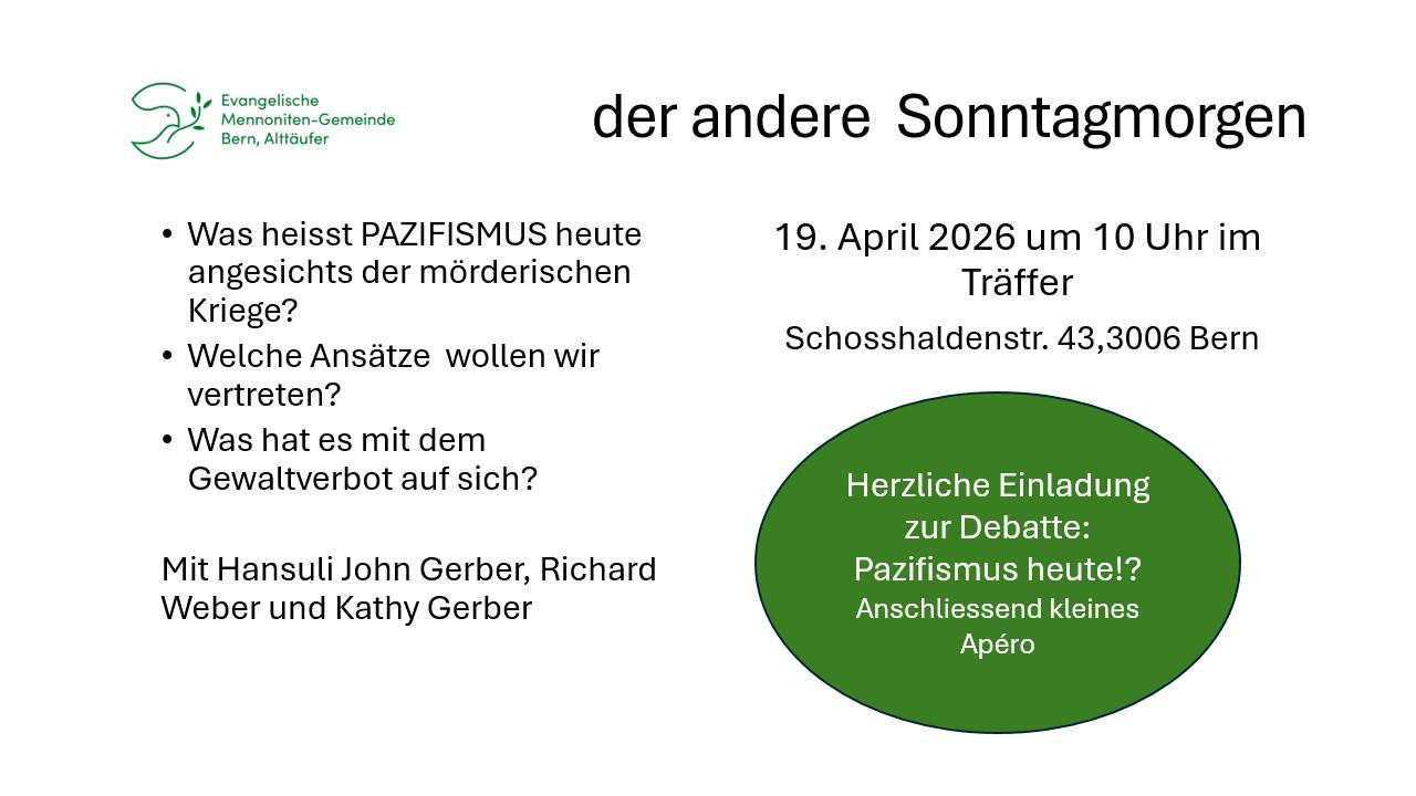 Der andere Sonntagmorgen