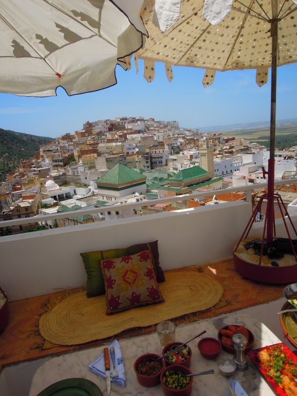 Moulay Idriss, Morocco from Scorpion House.JPG