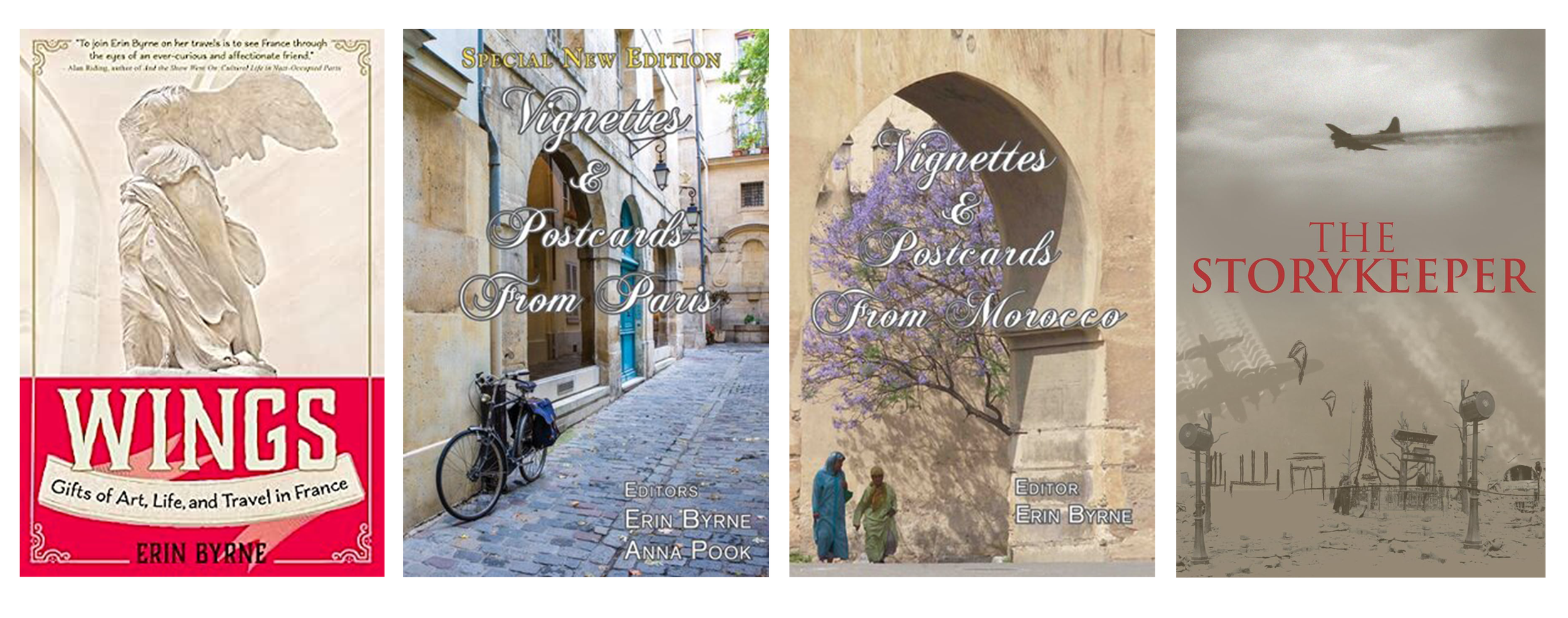 Book covers: Erin Byrne author