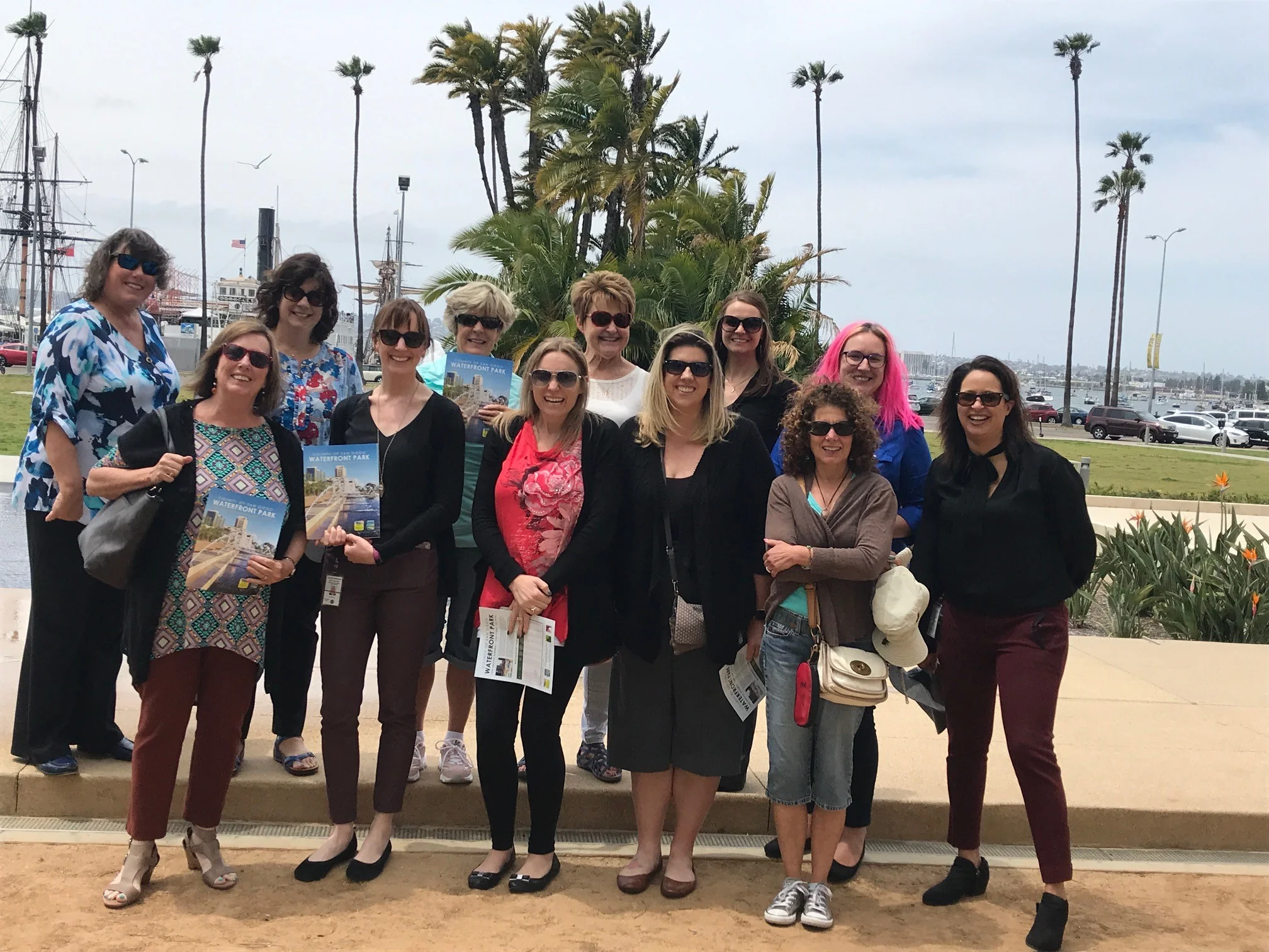 Wonderful event at the San Diego Waterfront Park