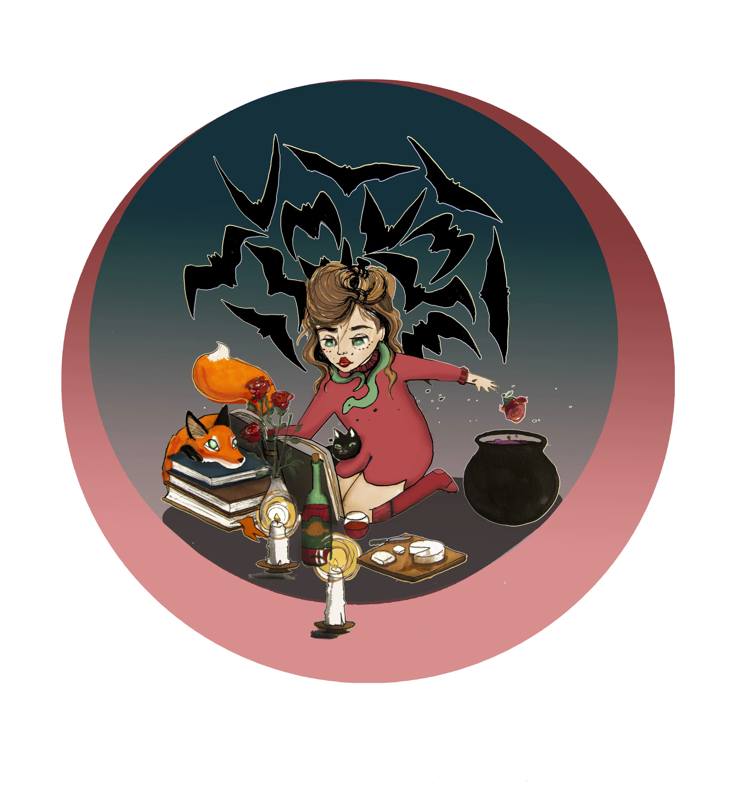 Undiagnosed Vampire Tries Her Hand At Witchcraft