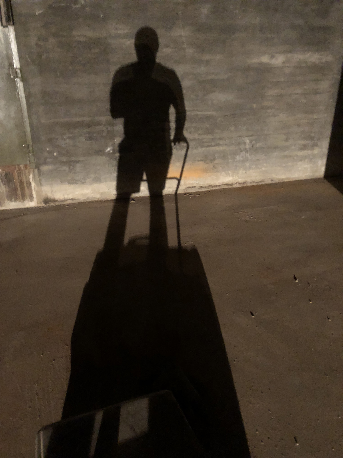 I personally swept every inch of the venue using this industrial push broom machine thing.. It was surprisingly relaxing and reminded me of being a kid sweeping out our barns on the farm.