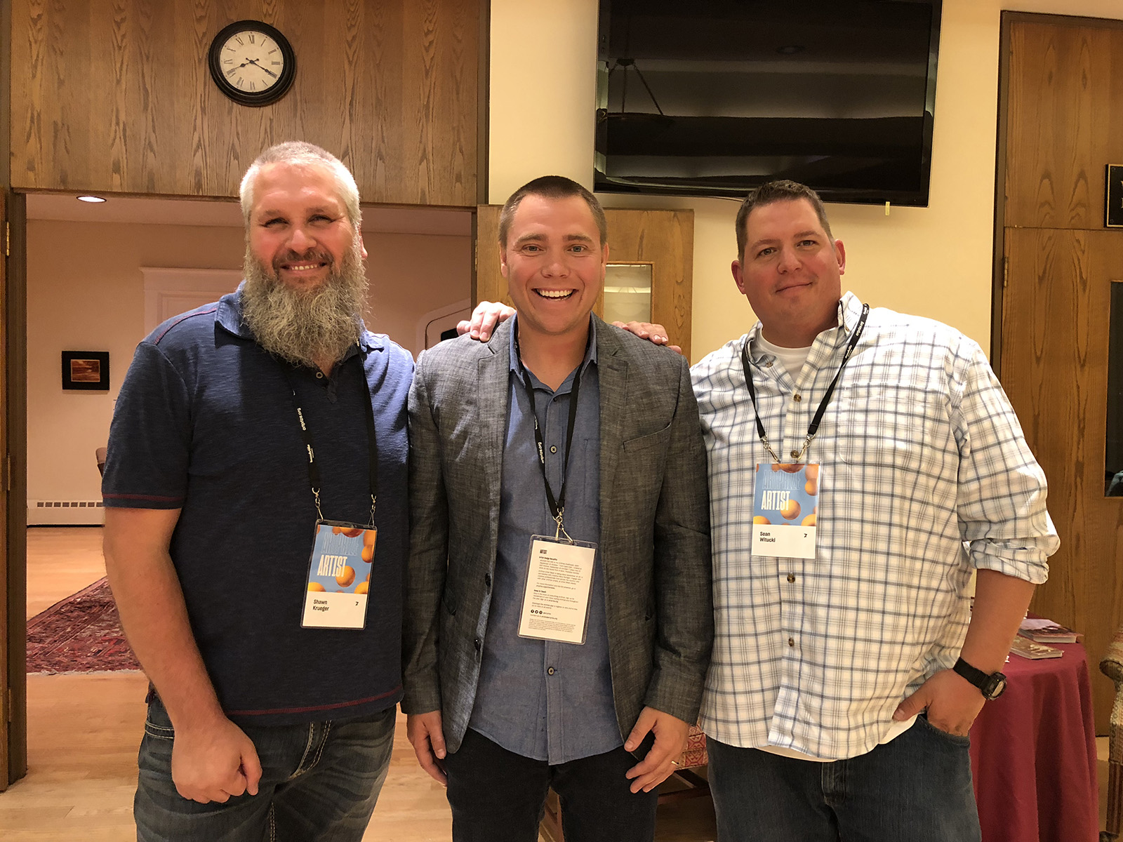 Shawn Krueger, Me, & Sean Witucki