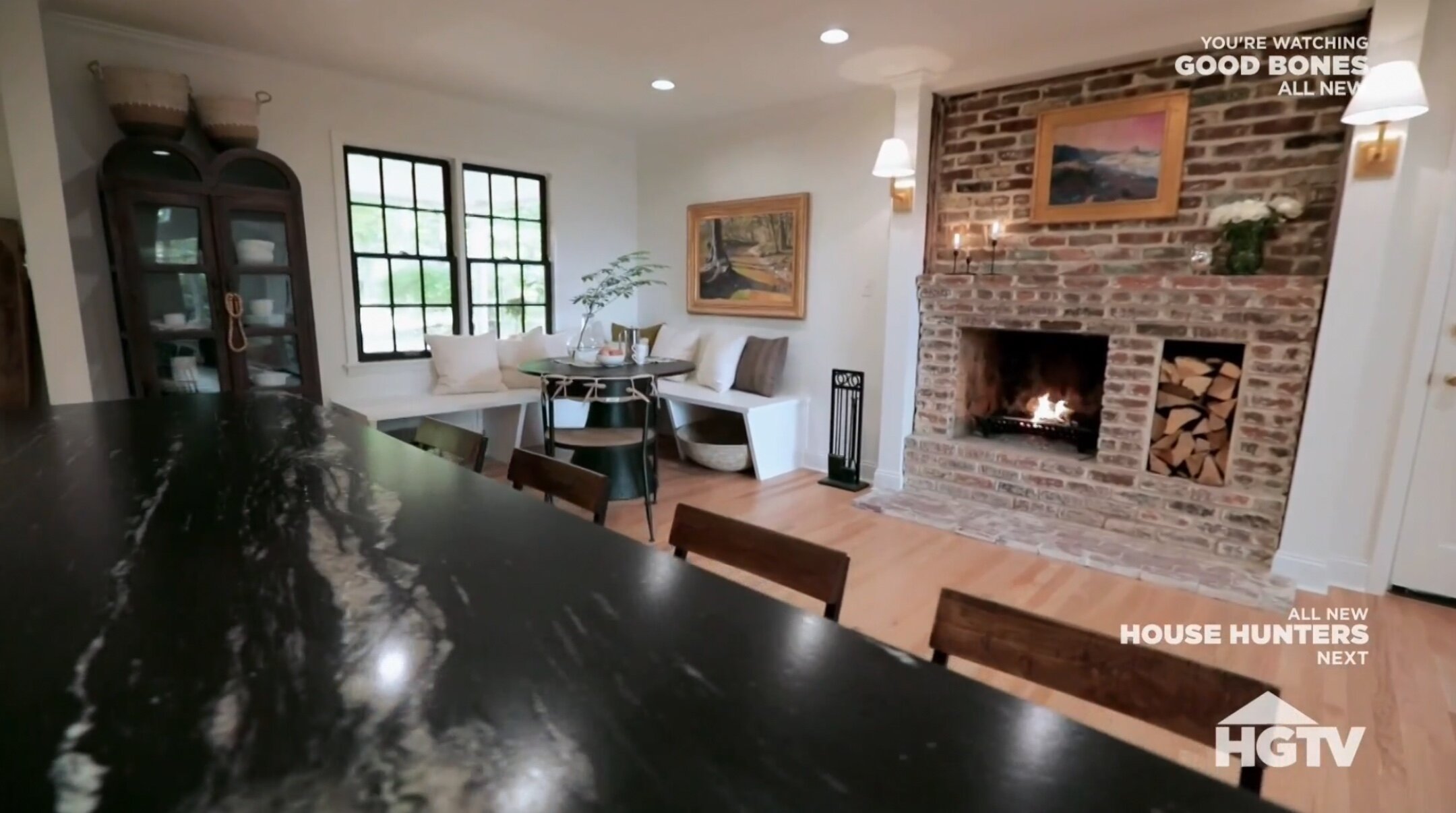 Art on Season 5 of HGTV Good Bones