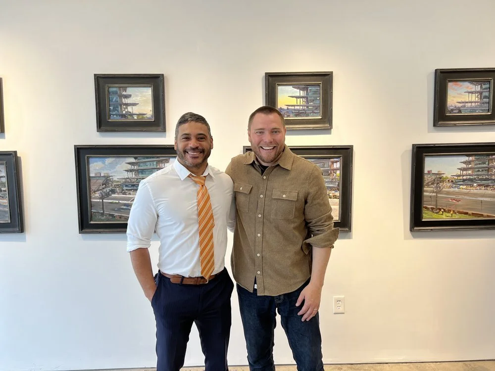 WRTV 6 - Marc Mullins interview about Painting at IMS