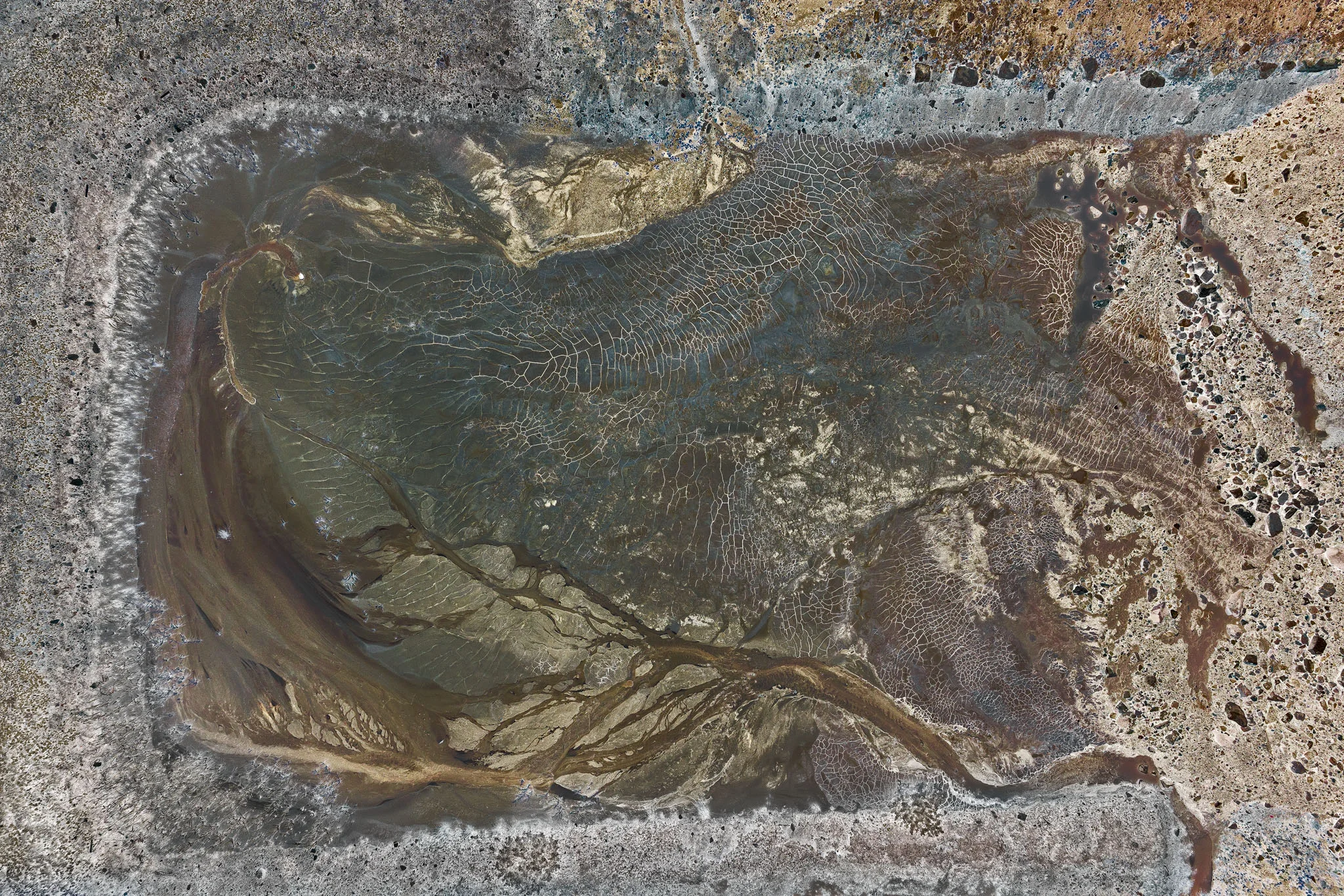 Industrial Settlement Pond