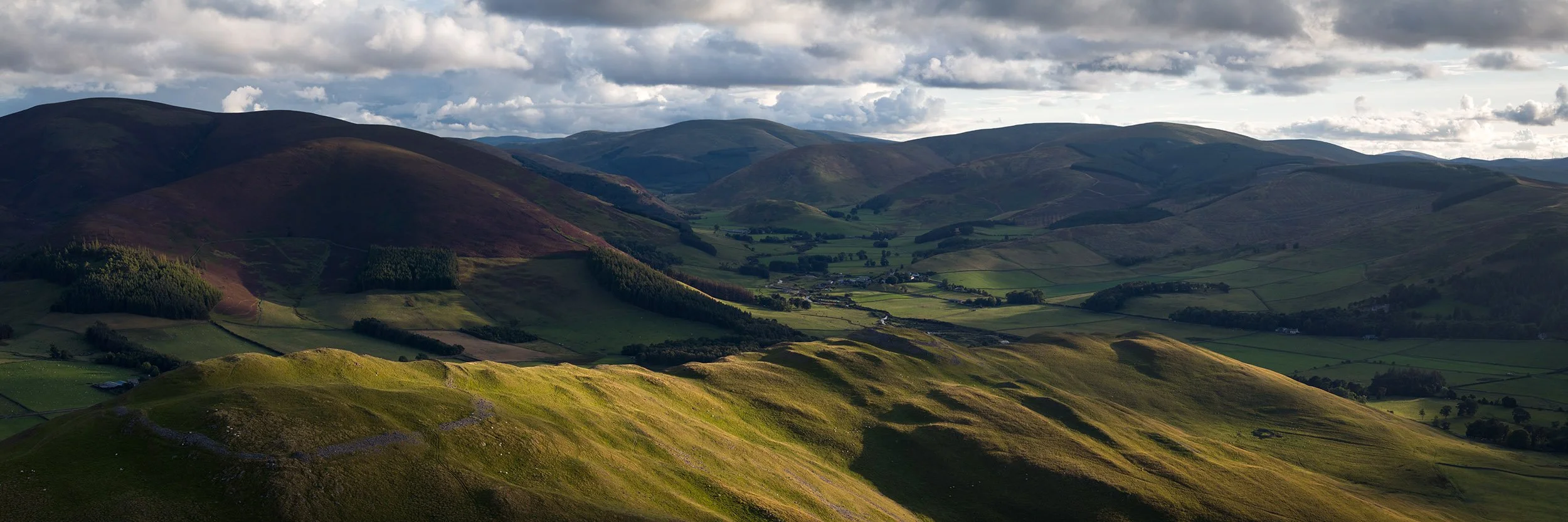 Cademuir Hill near Peebles.