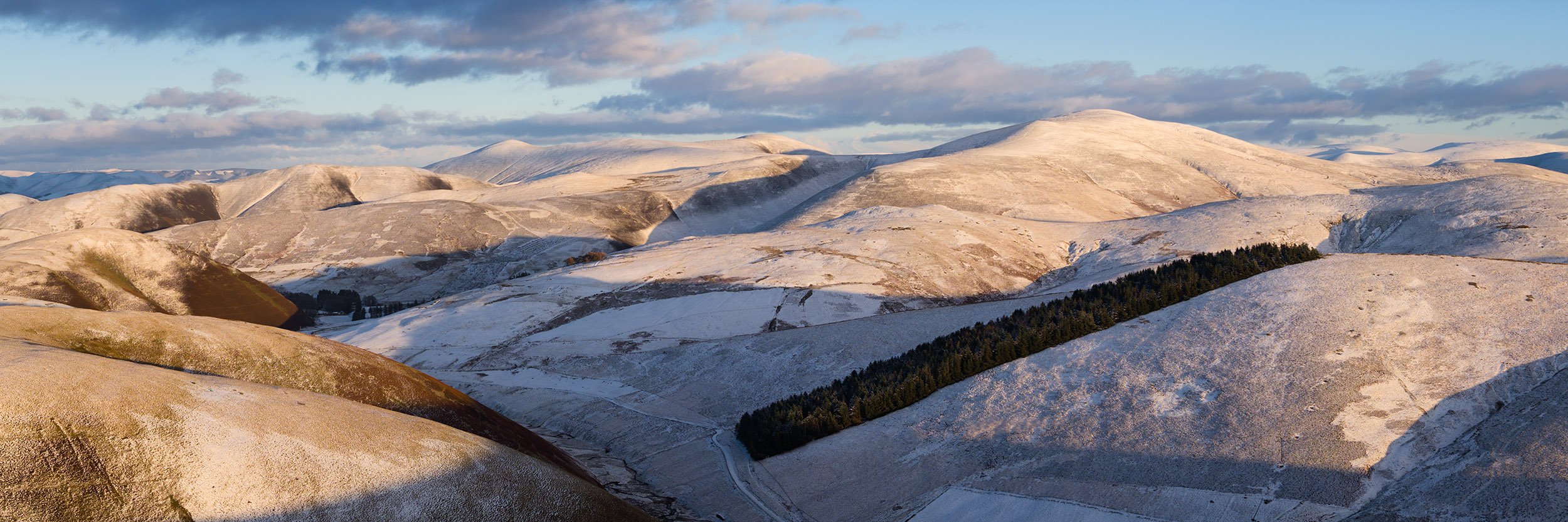 Culter Fell above Cow Gill.