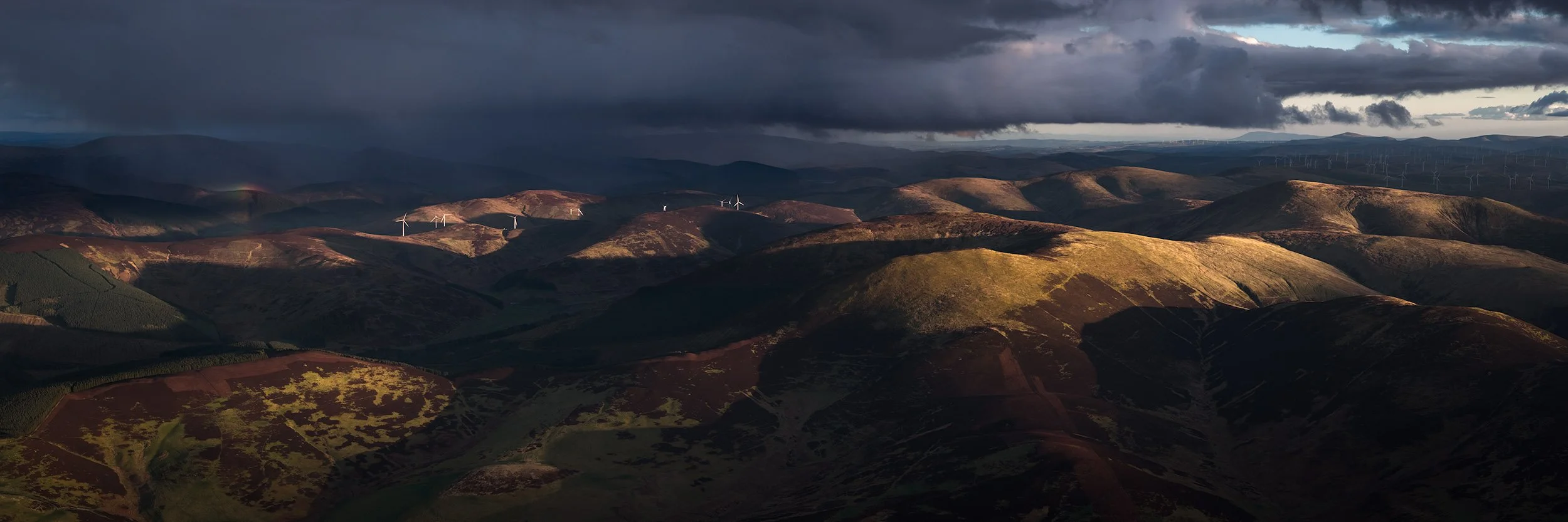  Cardom Hill at dusk 