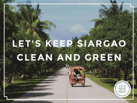 You’ll find posters like this by Sea Movement all throughout Siargao.
